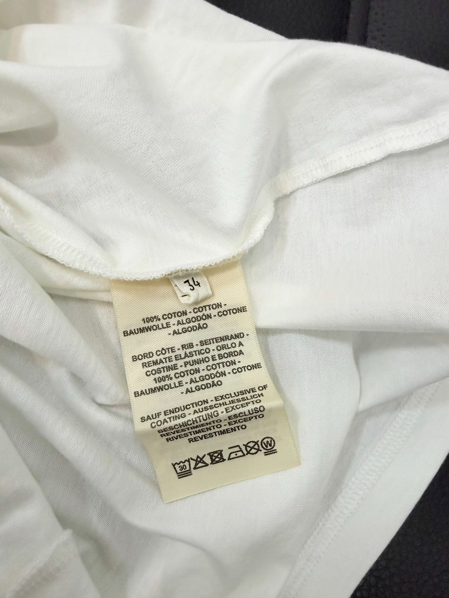 Hermes Hermès White Short-Sleeve Graphic Top Size XXS / US 00 / IT 34 - 5 Thumbnail