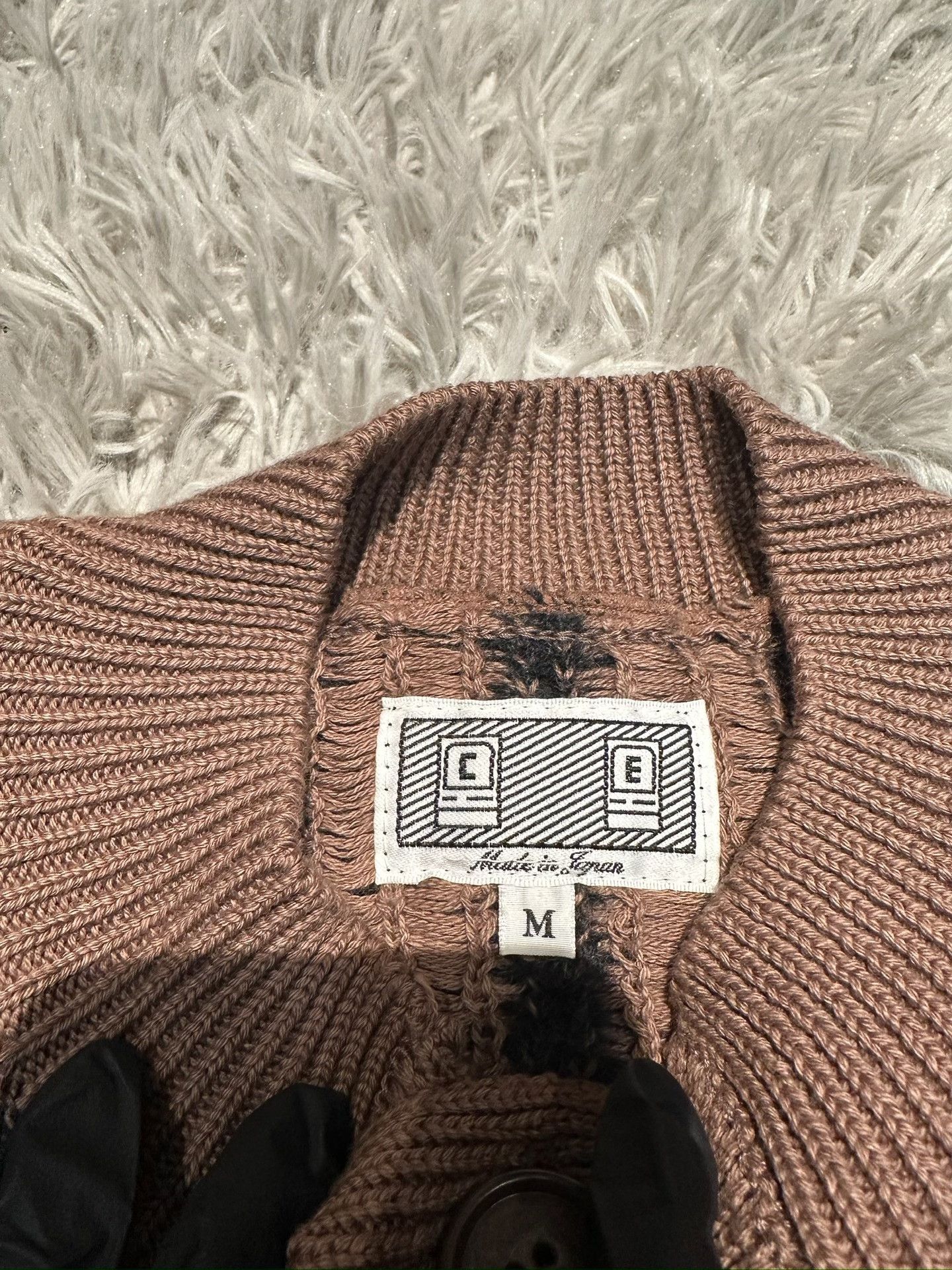 Cav Empt CE/CAVEMPT Striped Button-Front Cardigan Size US M / EU 48-50 / 2 - 5 Thumbnail