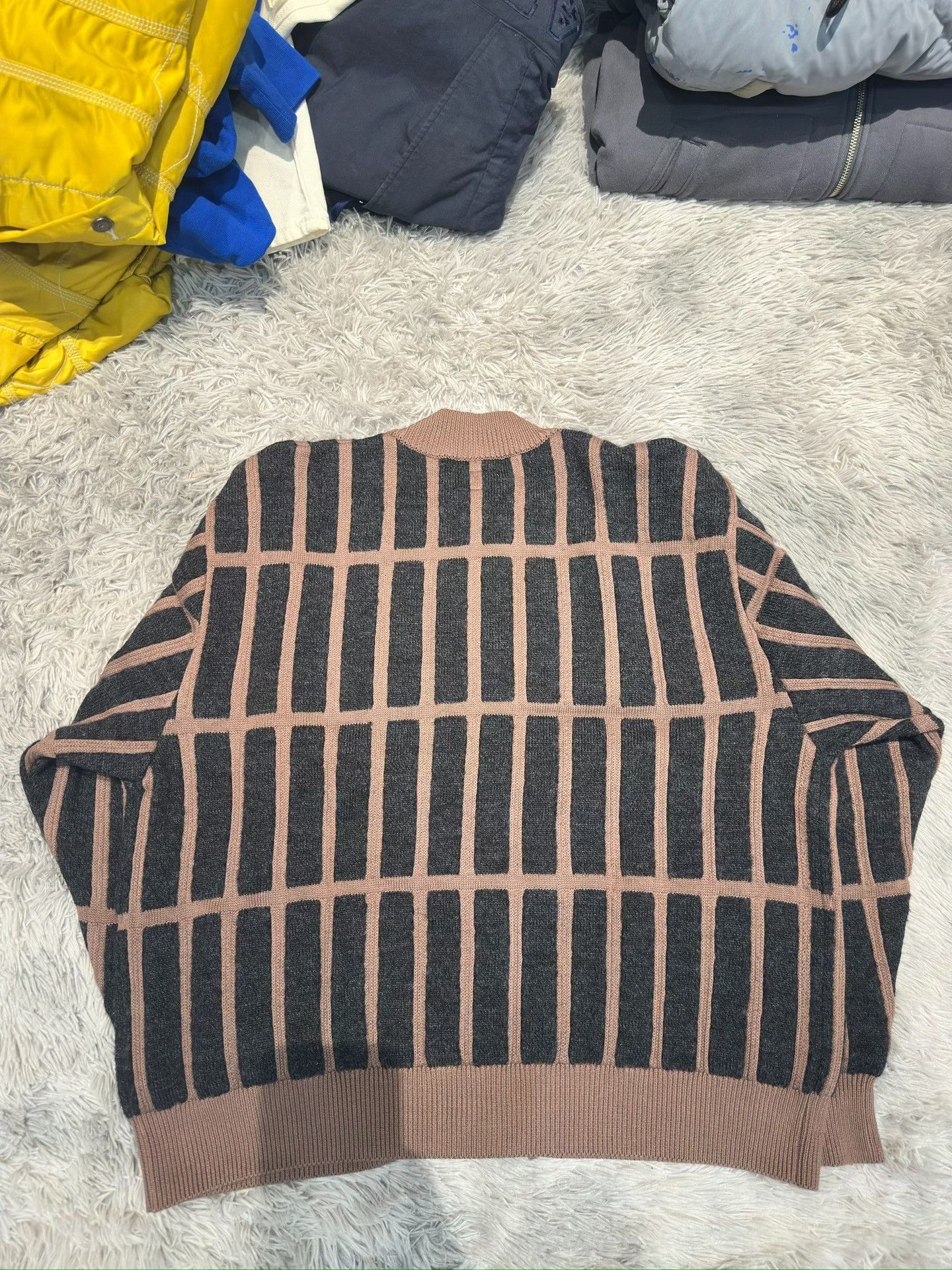Cav Empt CE/CAVEMPT Striped Button-Front Cardigan Size US M / EU 48-50 / 2 - 2 Thumbnail