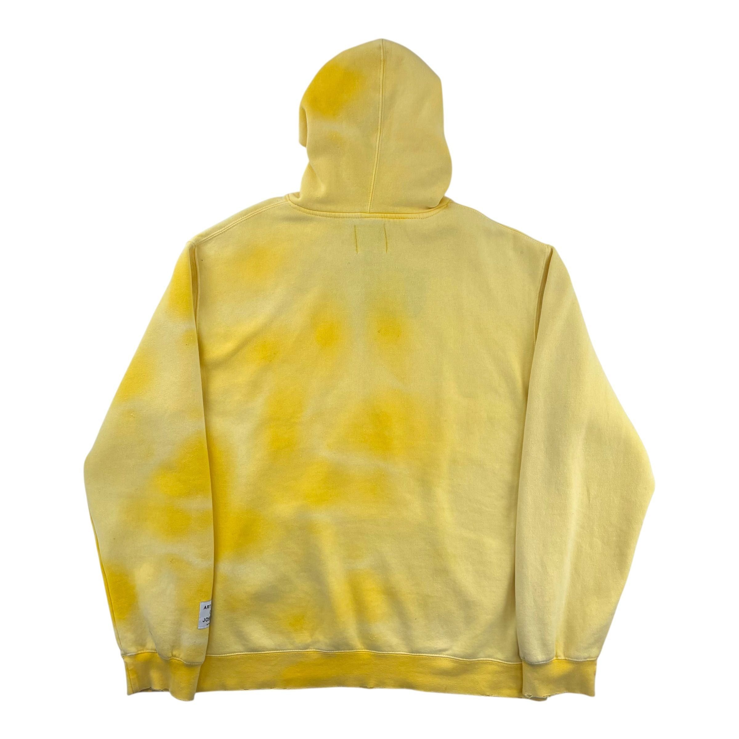 Gallery Dept. Sunfaded Centered Logo Hoodie Yellow Size US XL / EU 56 / 4 - 3 Thumbnail