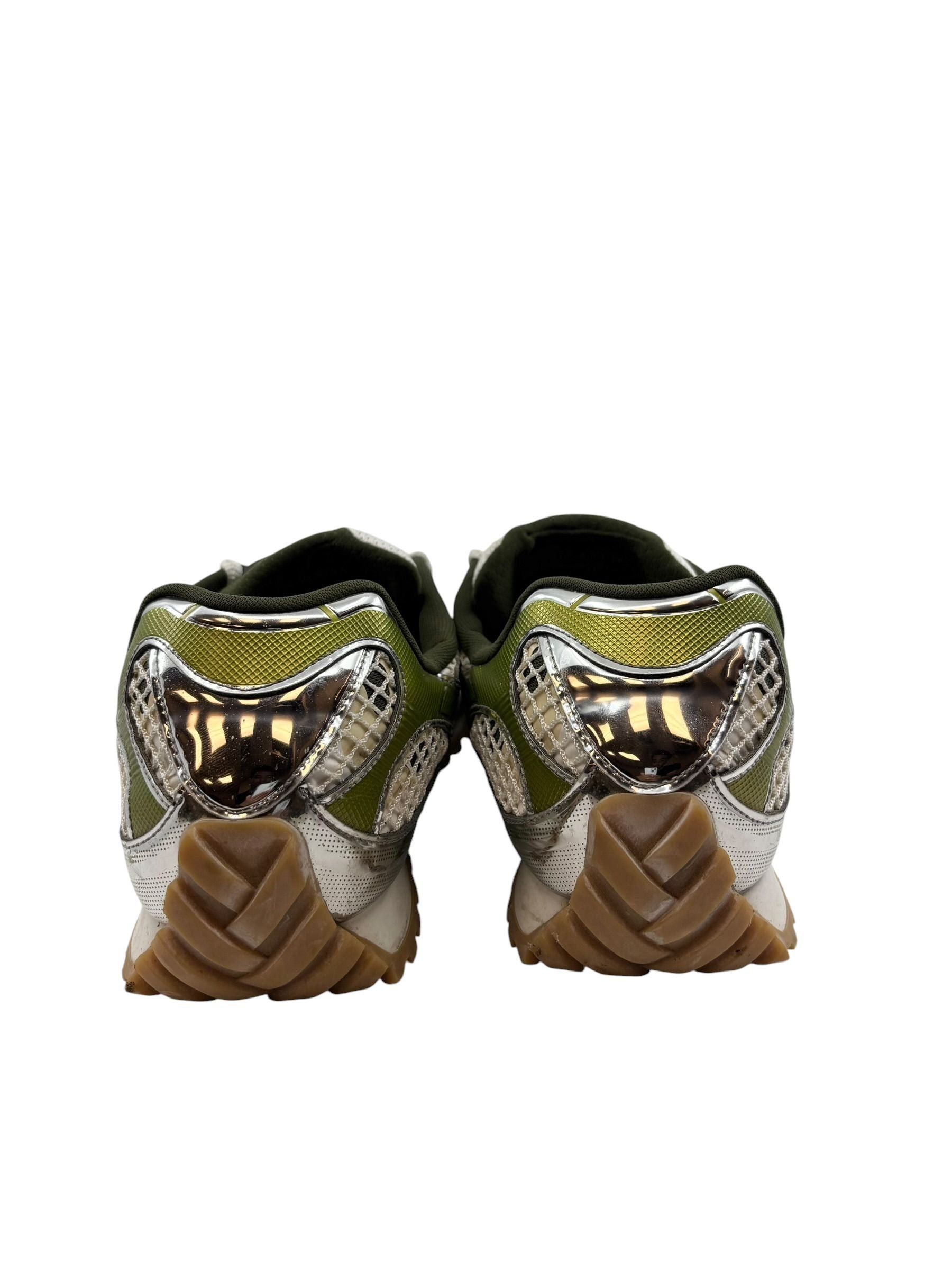 BOTTER Bottega Orbit Green & White Size US 12.5 / EU 45-46 - 4 Thumbnail