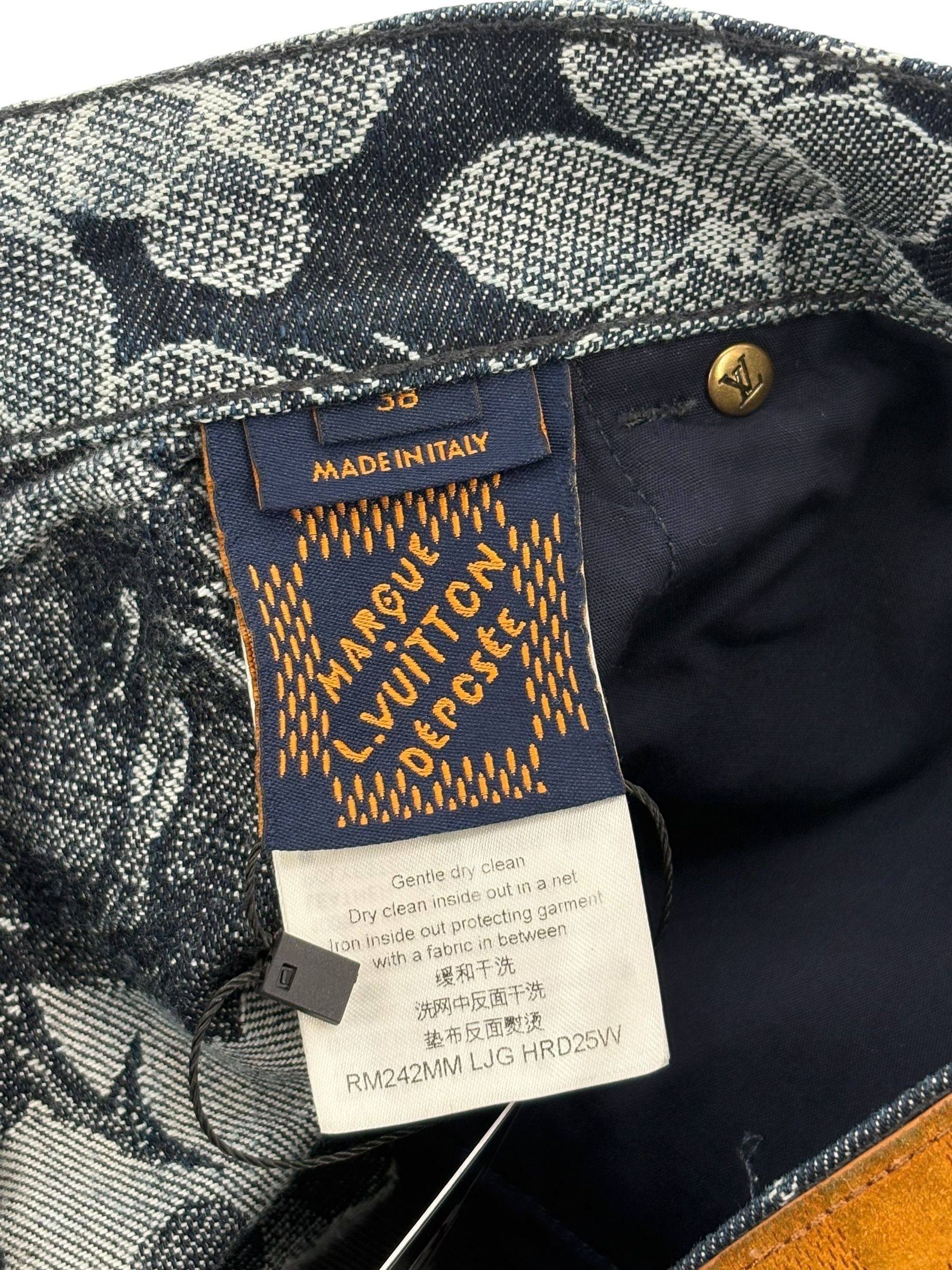 Louis Vuitton Floral Shorts Blue Size US 38 / EU 54 - 4 Thumbnail