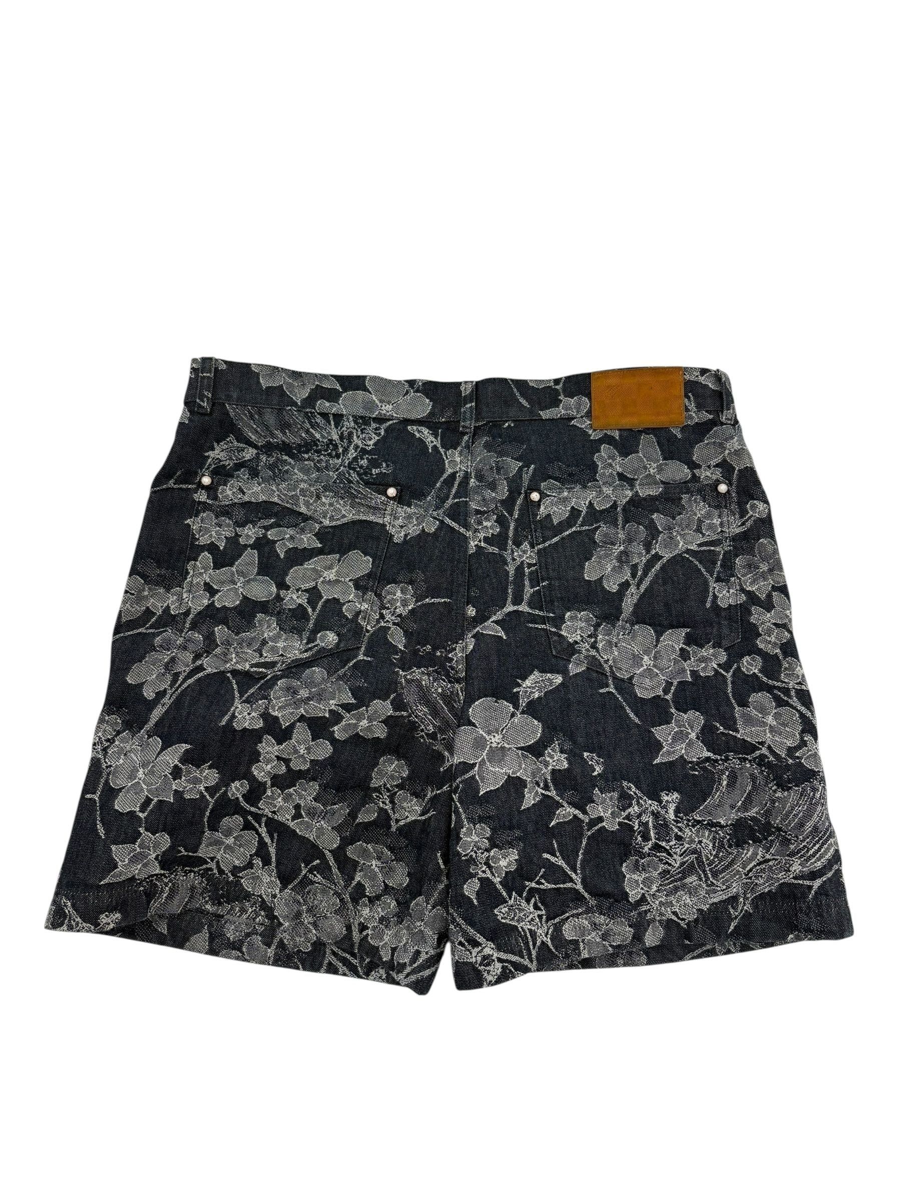 Louis Vuitton Floral Shorts Blue Size US 38 / EU 54 - 6 Thumbnail