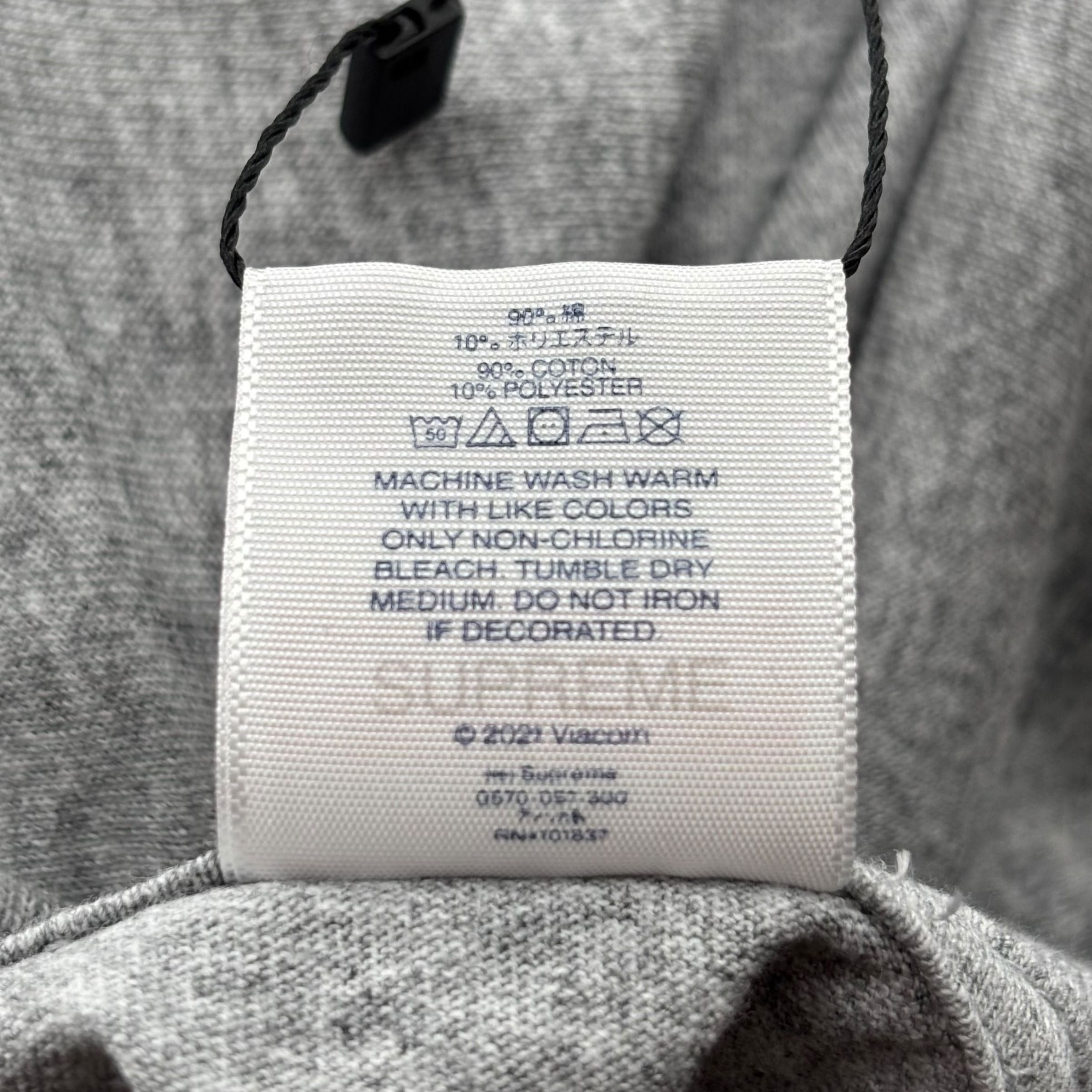 Supreme Raphael Tee "Heather Grey" Size US L / EU 52-54 / 3 - 3 Thumbnail