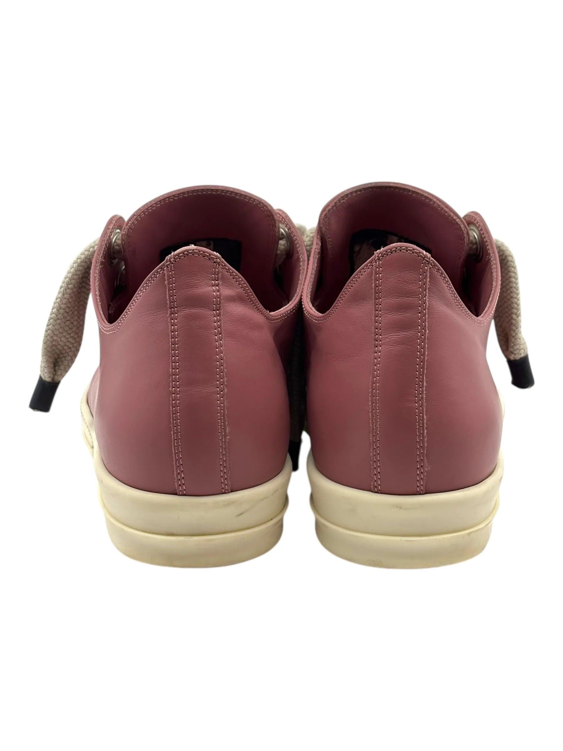 Rick Owens Jumbo Lace Leather Low Sneakers "Thulian" Size US 9 / EU 42 - 4 Thumbnail