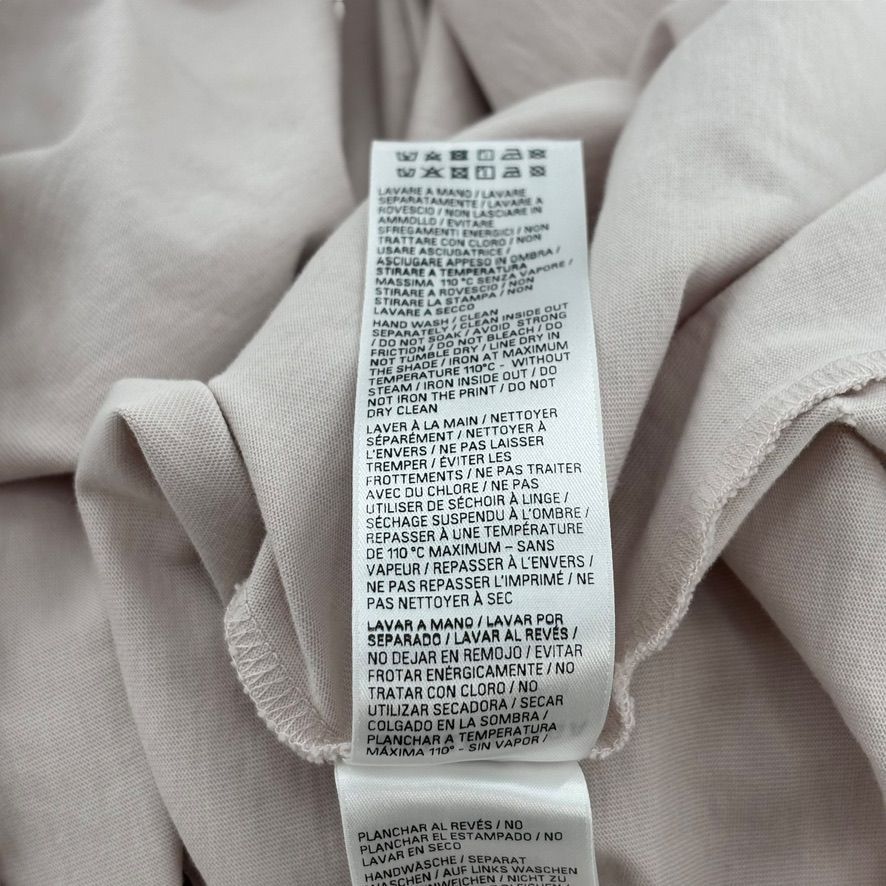 Balenciaga Tape Tee Cream & Black Size US S / EU 44-46 / 1 - 4 Thumbnail