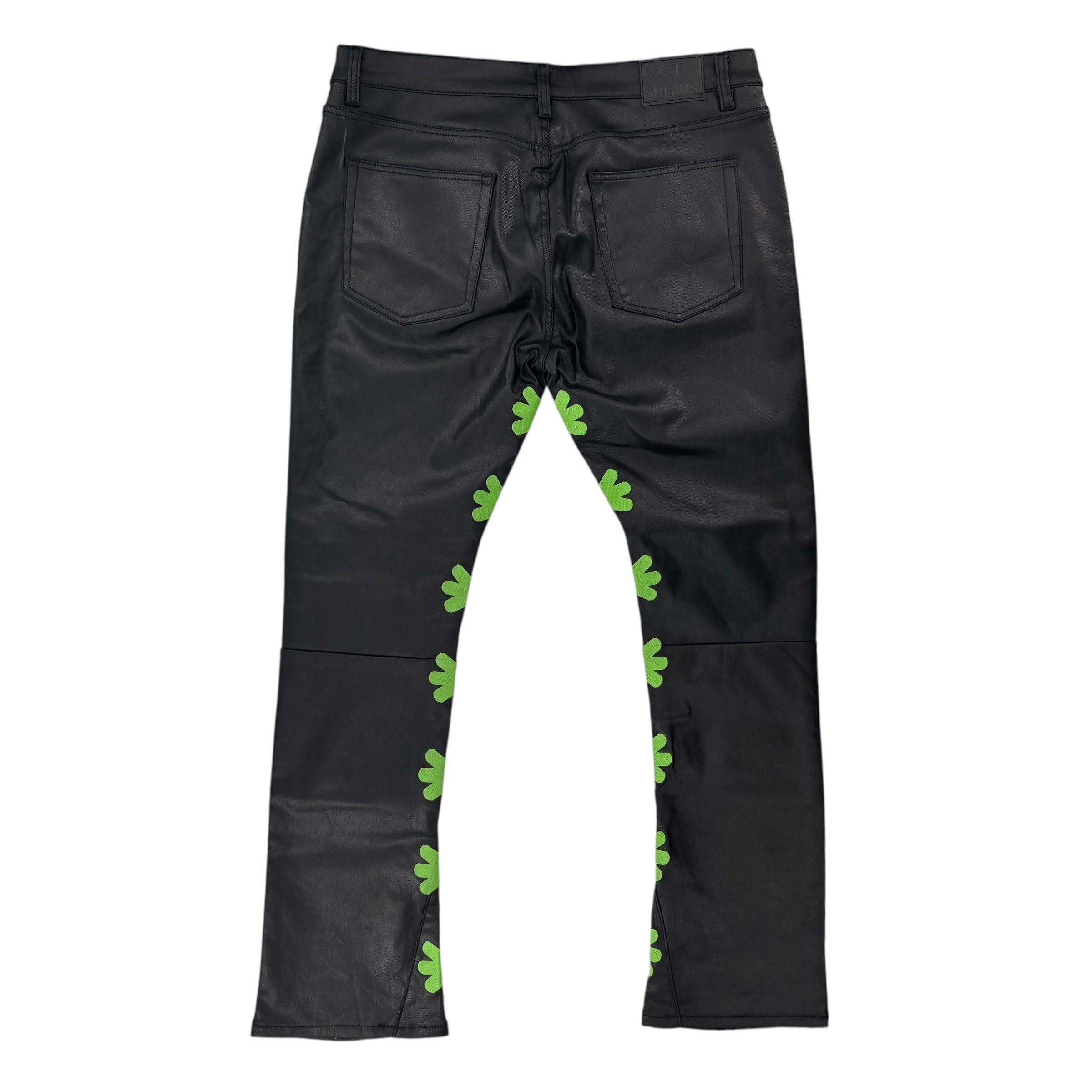 LOSTSHDWS Lost Shdw Waxed Denim Black Green Size US 32 / EU 48 - 2 Thumbnail