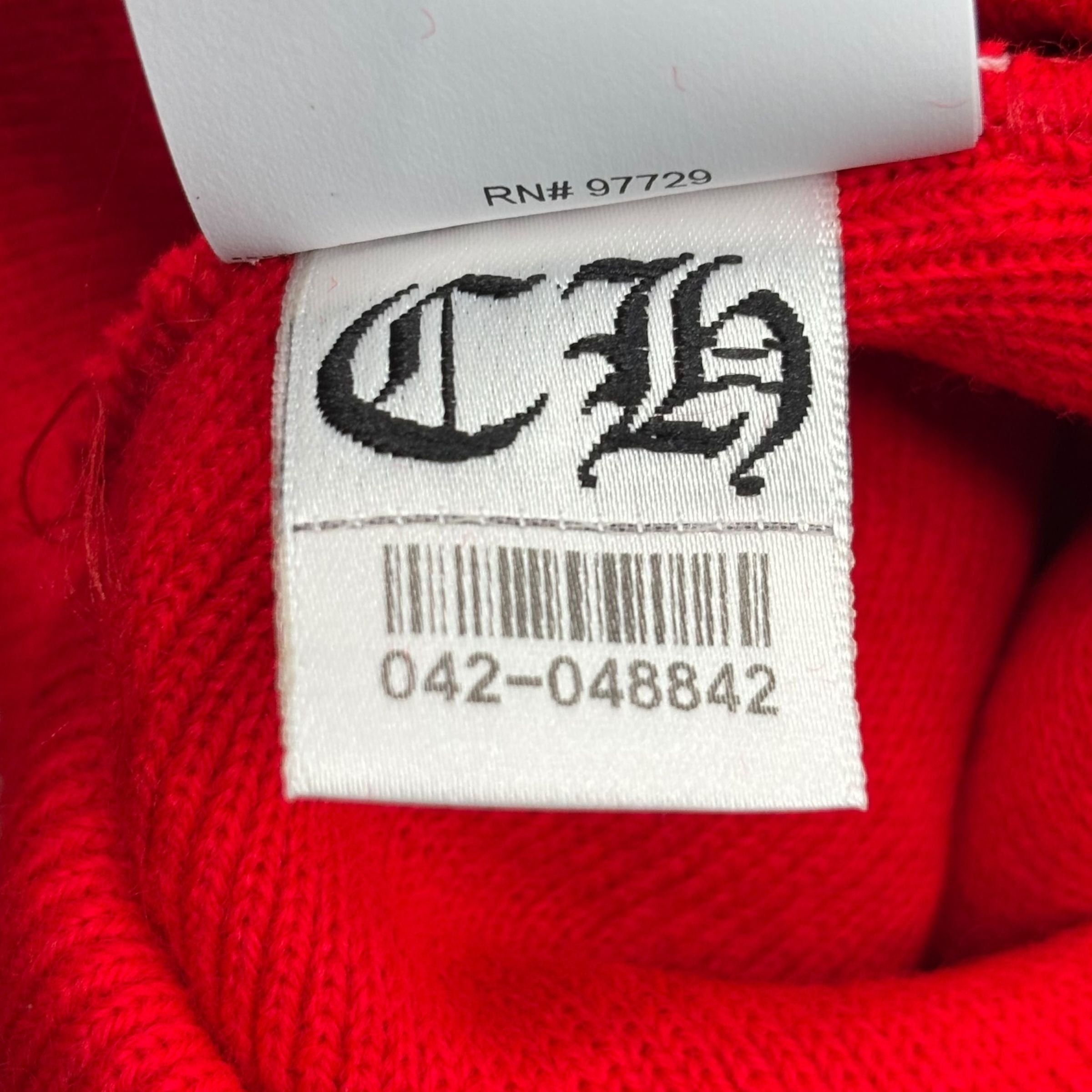 Chrome Hearts CH Logo Beanie Red Size ONE SIZE - 7 Thumbnail