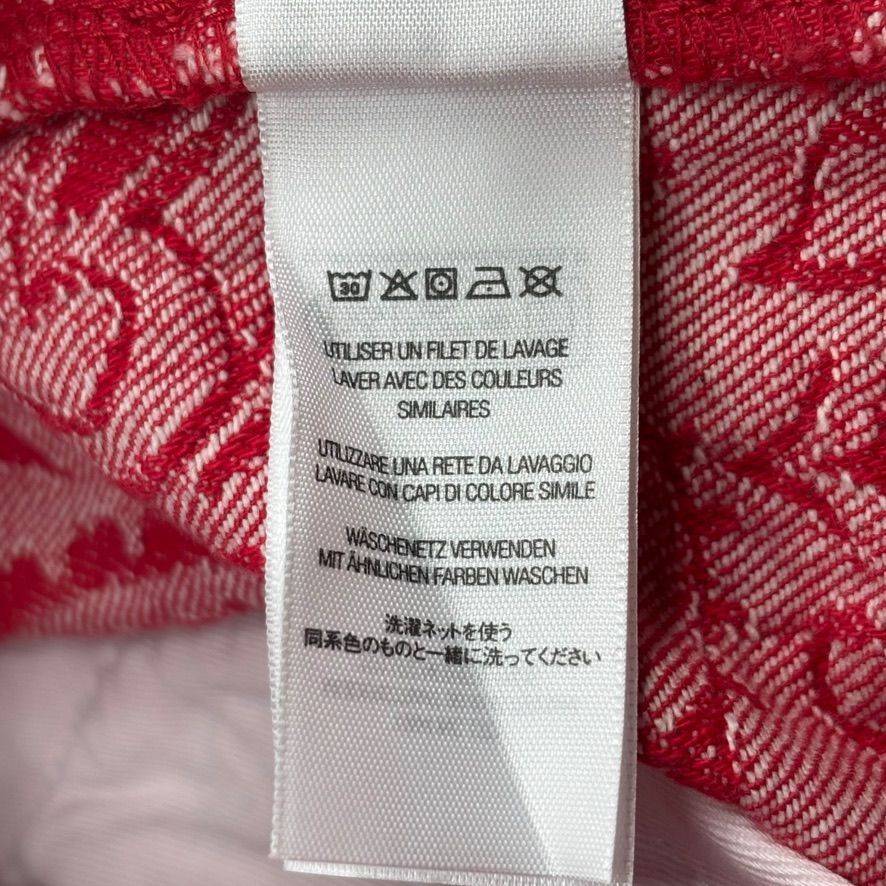 Supreme Bandana Jacquard Baggy Jean Red Size US 32 / EU 48 - 6 Thumbnail