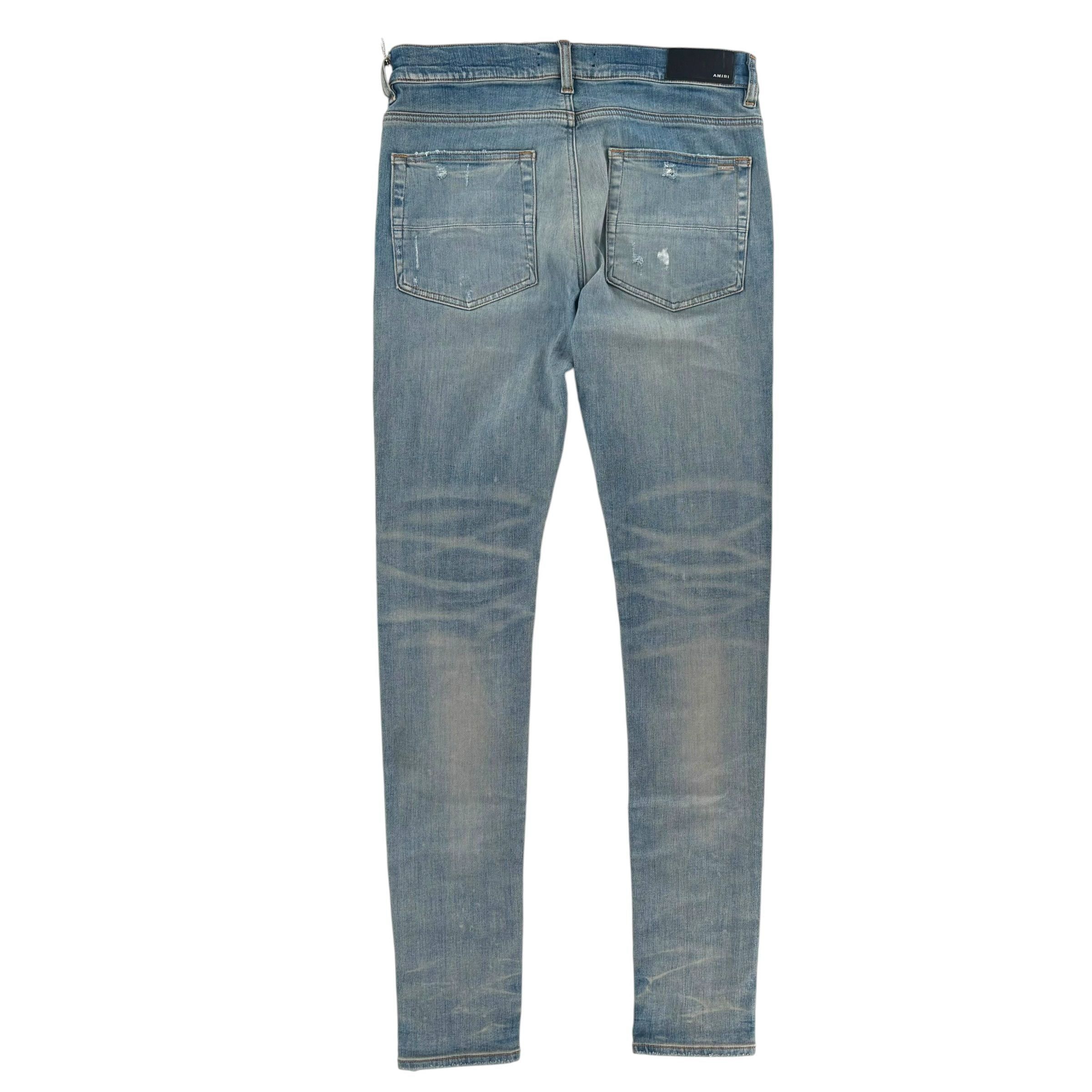 Amiri Stack Jeans Lightwash Size US 33 - 3 Thumbnail