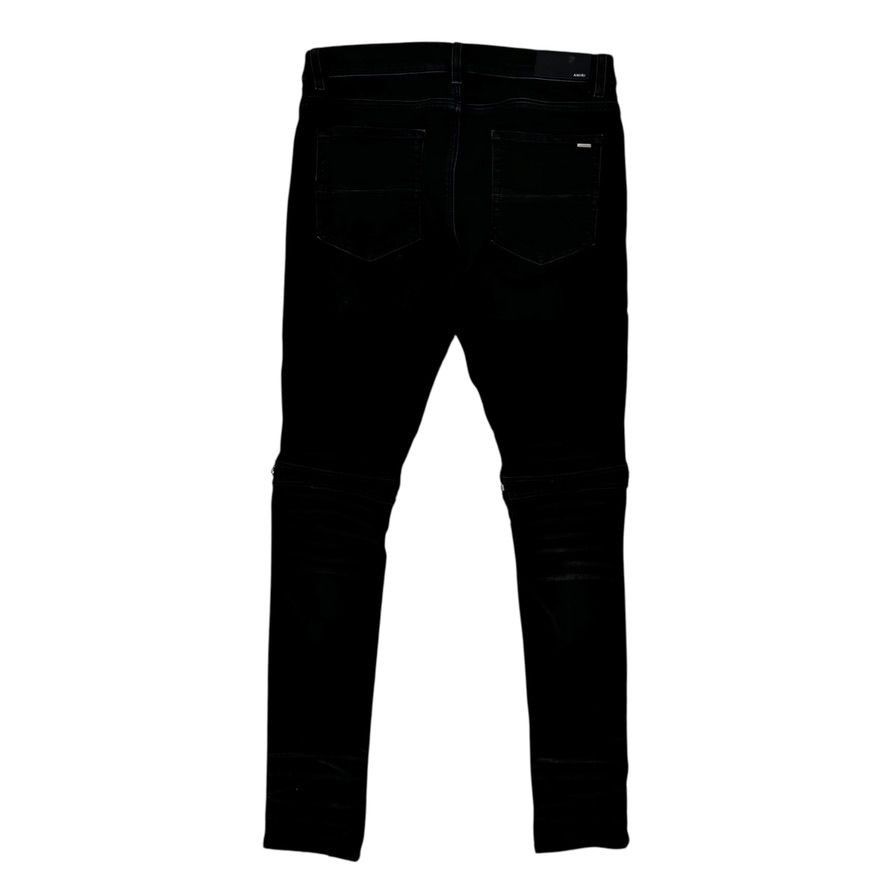 Amiri MX1 Zipper Denim Black Size US 34 / EU 50 - 2 Thumbnail