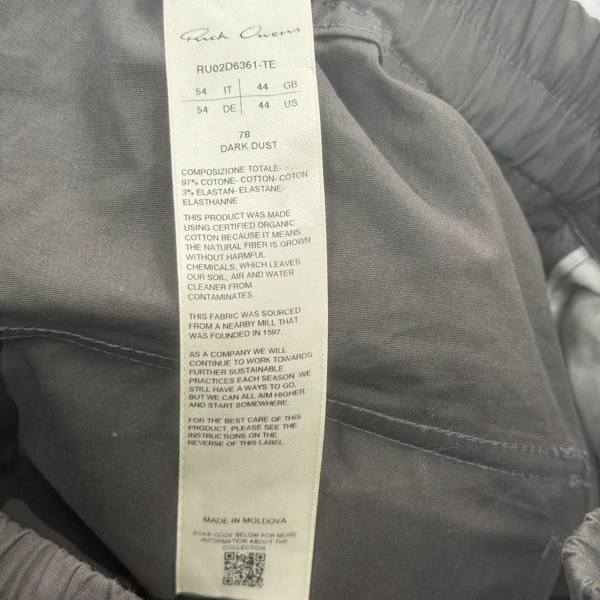Rick Owens Bela Pants Dark Dust Size US 36 / EU 52 - 4 Thumbnail