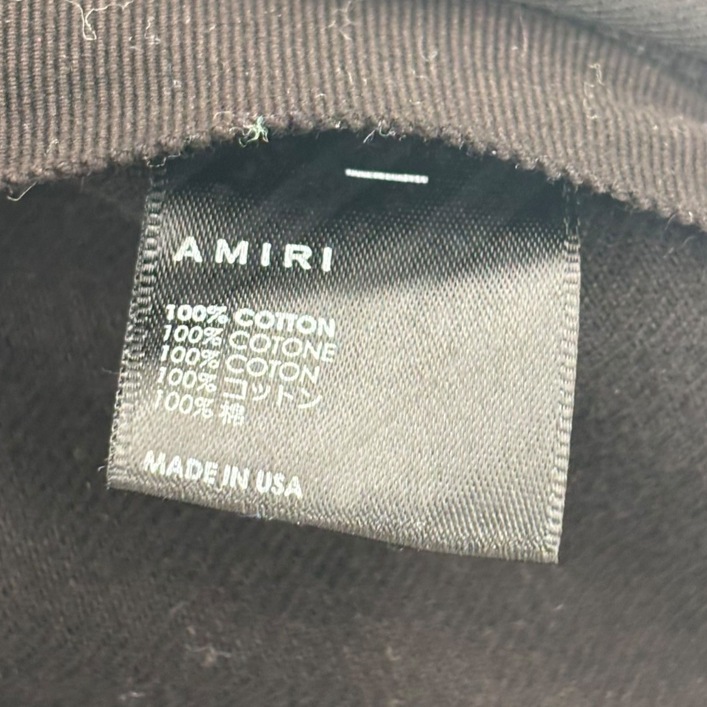 Amiri Wide Leg Cargo Pants Black Size US 32 / EU 48 - 4 Thumbnail