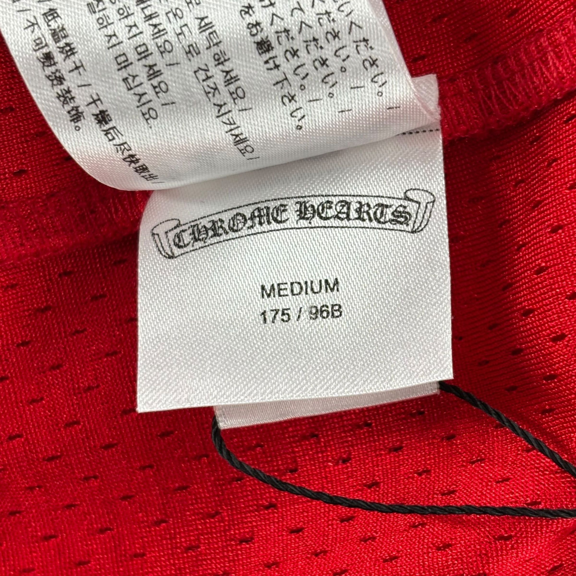 Chrome Hearts Matty Boy Mesh Long Sleeve Jersey Red Size US M / EU 48-50 / 2 - 6 Thumbnail