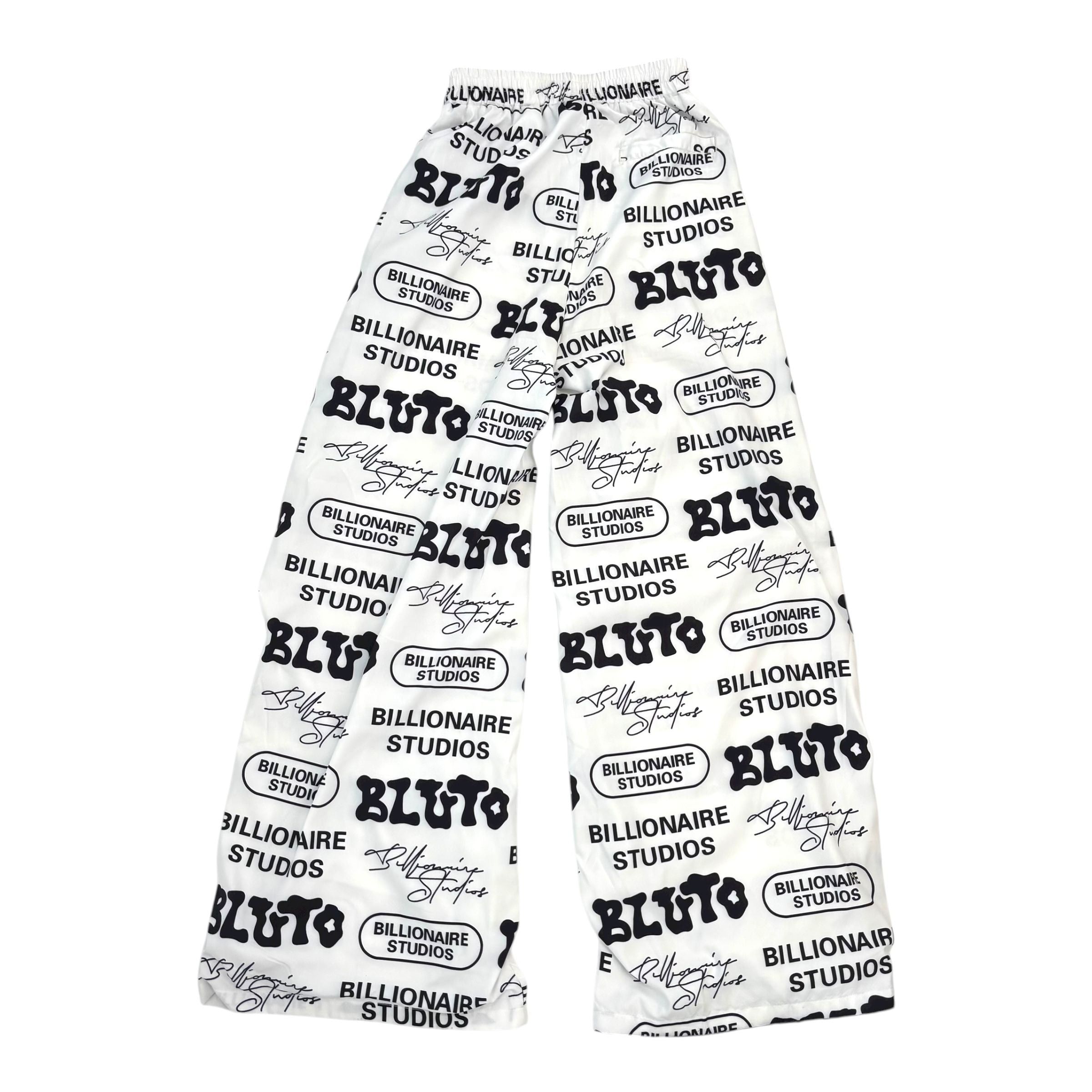 Billionaire Studios BB Loaded Track Pants "White" Size US 34 / EU 50 - 3 Thumbnail