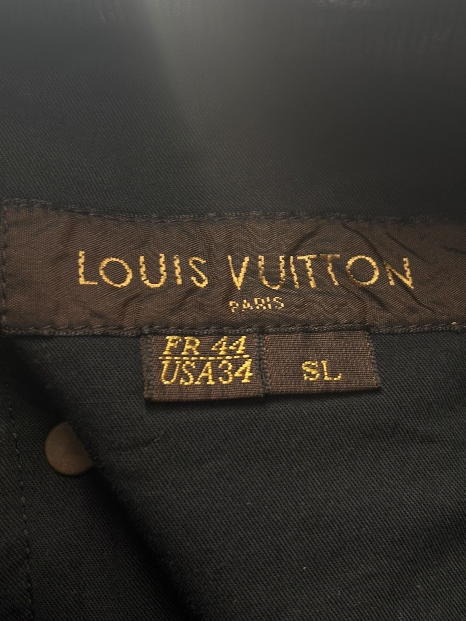 Louis Vuitton Regular Denim Black Size US 34 / EU 50 - 4 Thumbnail