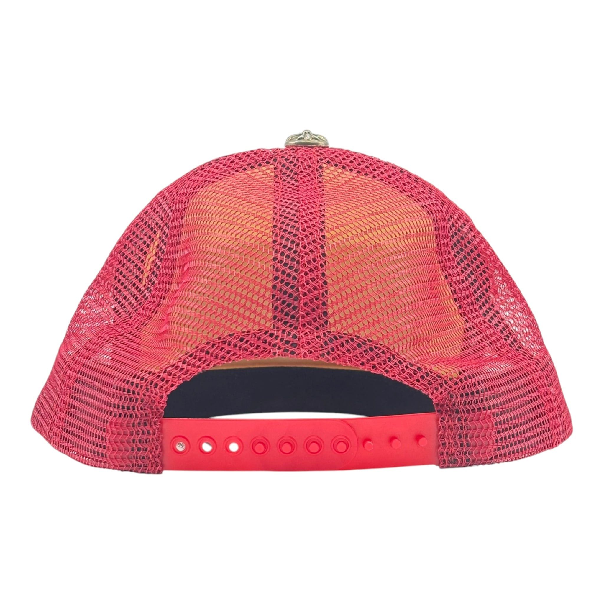 Chrome Hearts Trucker Hat Blue/Red/White Size ONE SIZE - 2 Thumbnail