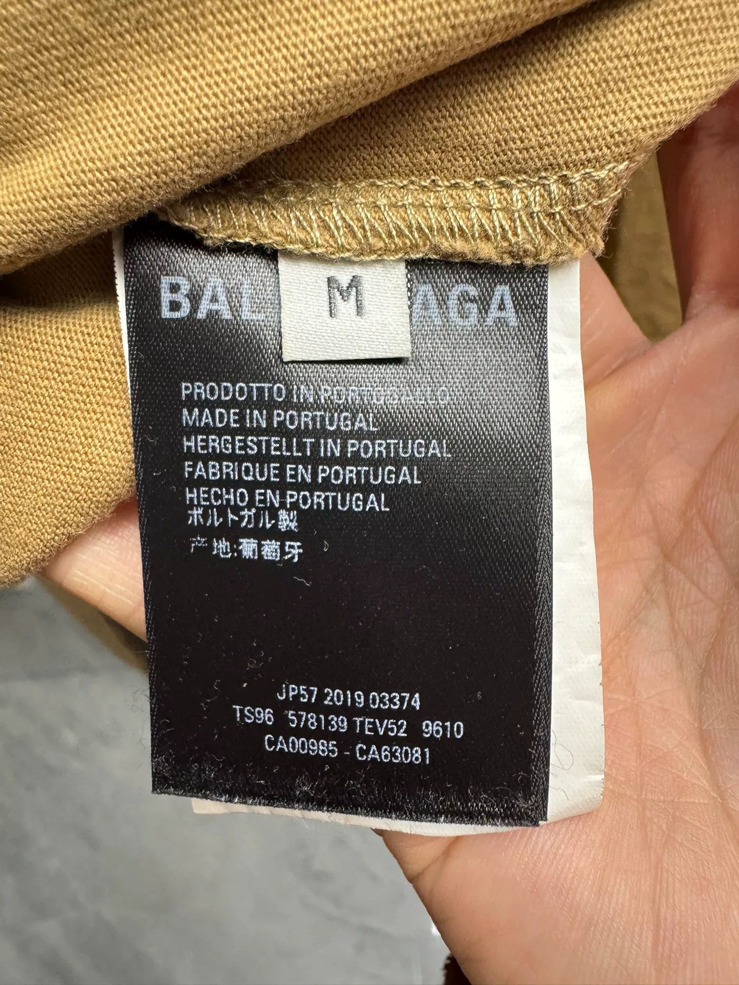 Balenciaga Balenciaga Laurel Wreath Logo T-Shirt Size M Size US M / EU 48-50 / 2 - 4 Thumbnail