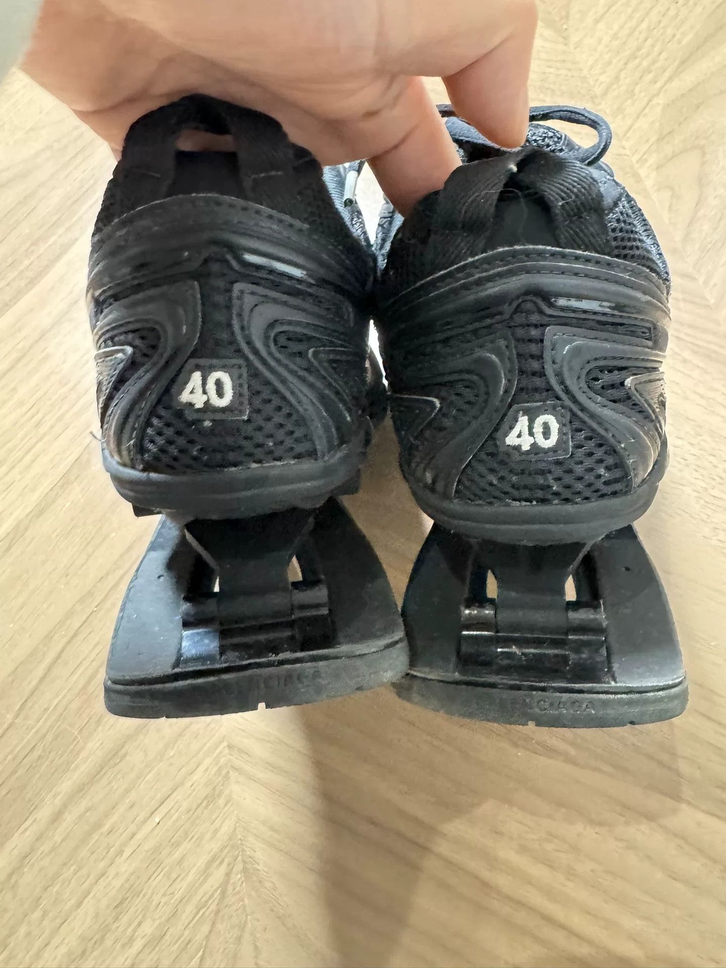 Balenciaga Balenciaga X-Pander Black Sneakers Size 7 Size US 7 / EU 40 - 4 Thumbnail