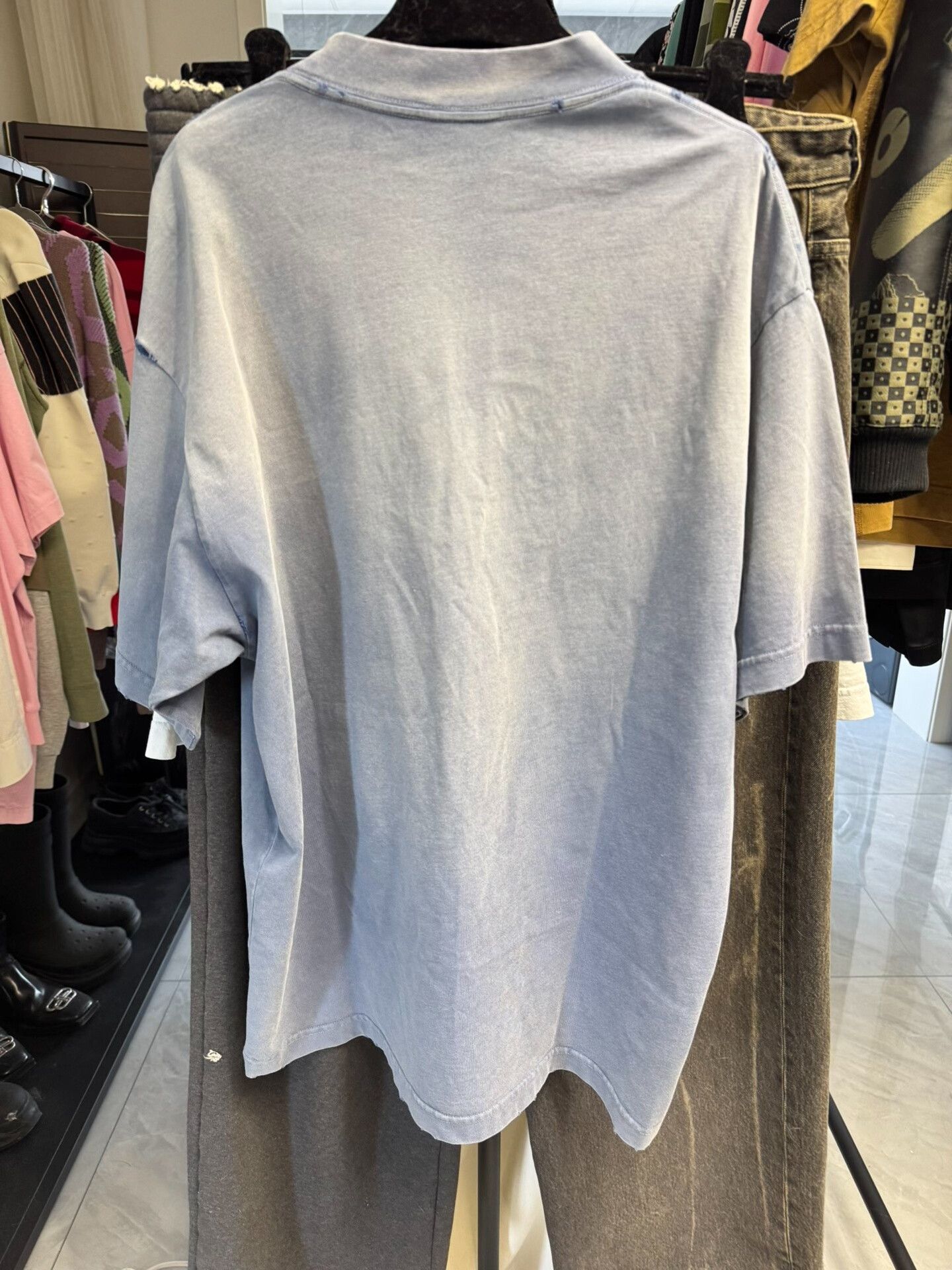 Balenciaga Balenciaga Be Kind Washed T-Shirt Size XS Size US XS / EU 42 / 0 - 6 Thumbnail