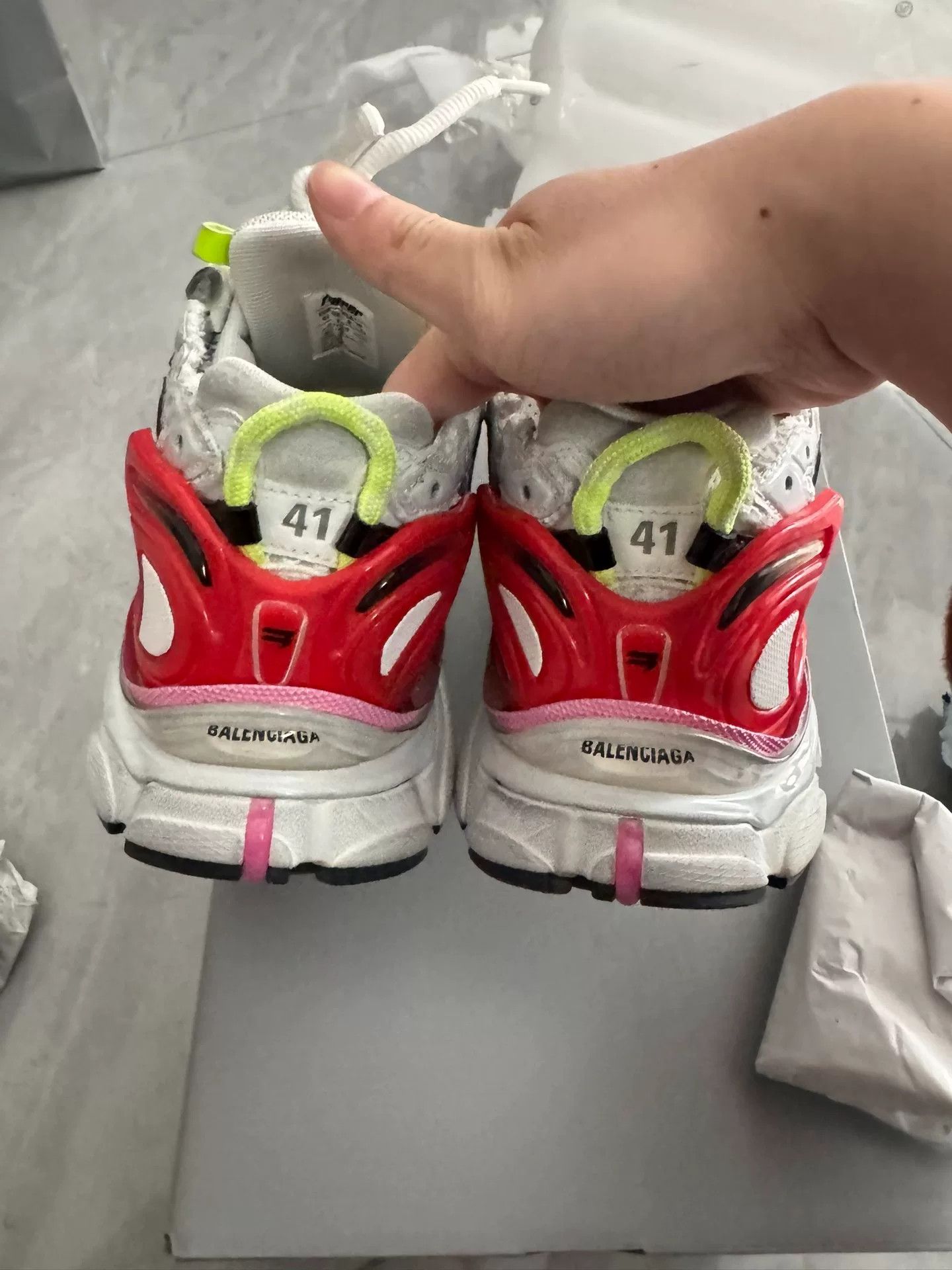Balenciaga Balenciaga Runner Multi-Color Sneakers US 8 Size US 8 / EU 41 - 6 Thumbnail