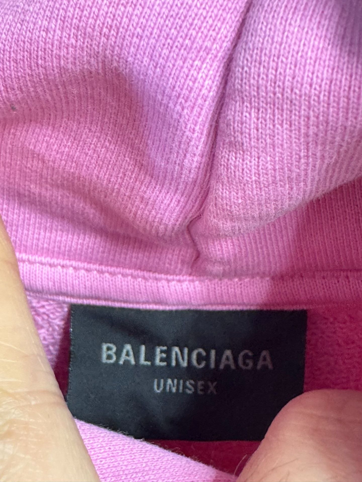 Balenciaga Balenciaga Nologo Distressed Hoodie Size S Size US S / EU 44-46 / 1 - 7 Thumbnail