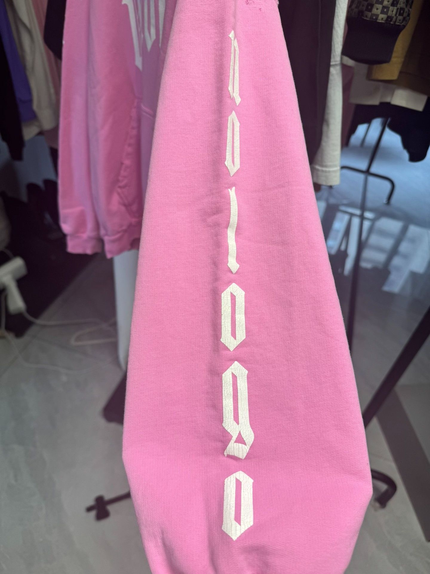 Balenciaga Balenciaga Nologo Distressed Hoodie Size S Size US S / EU 44-46 / 1 - 4 Thumbnail