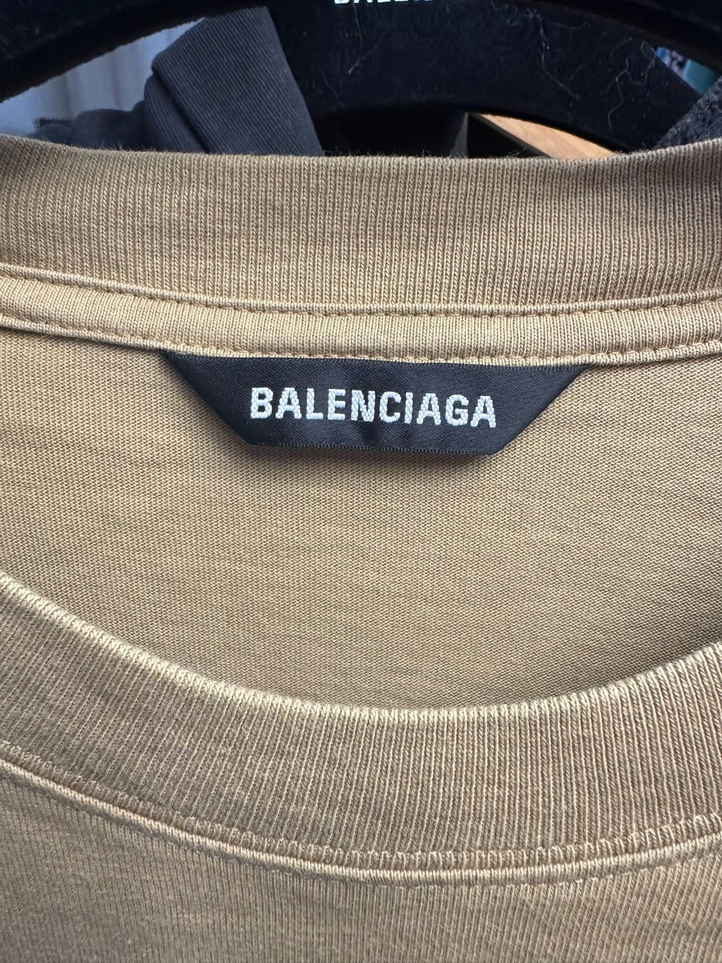 Balenciaga Balenciaga Embroidered Logo T-Shirt Size M Size US M / EU 48-50 / 2 - 4 Thumbnail