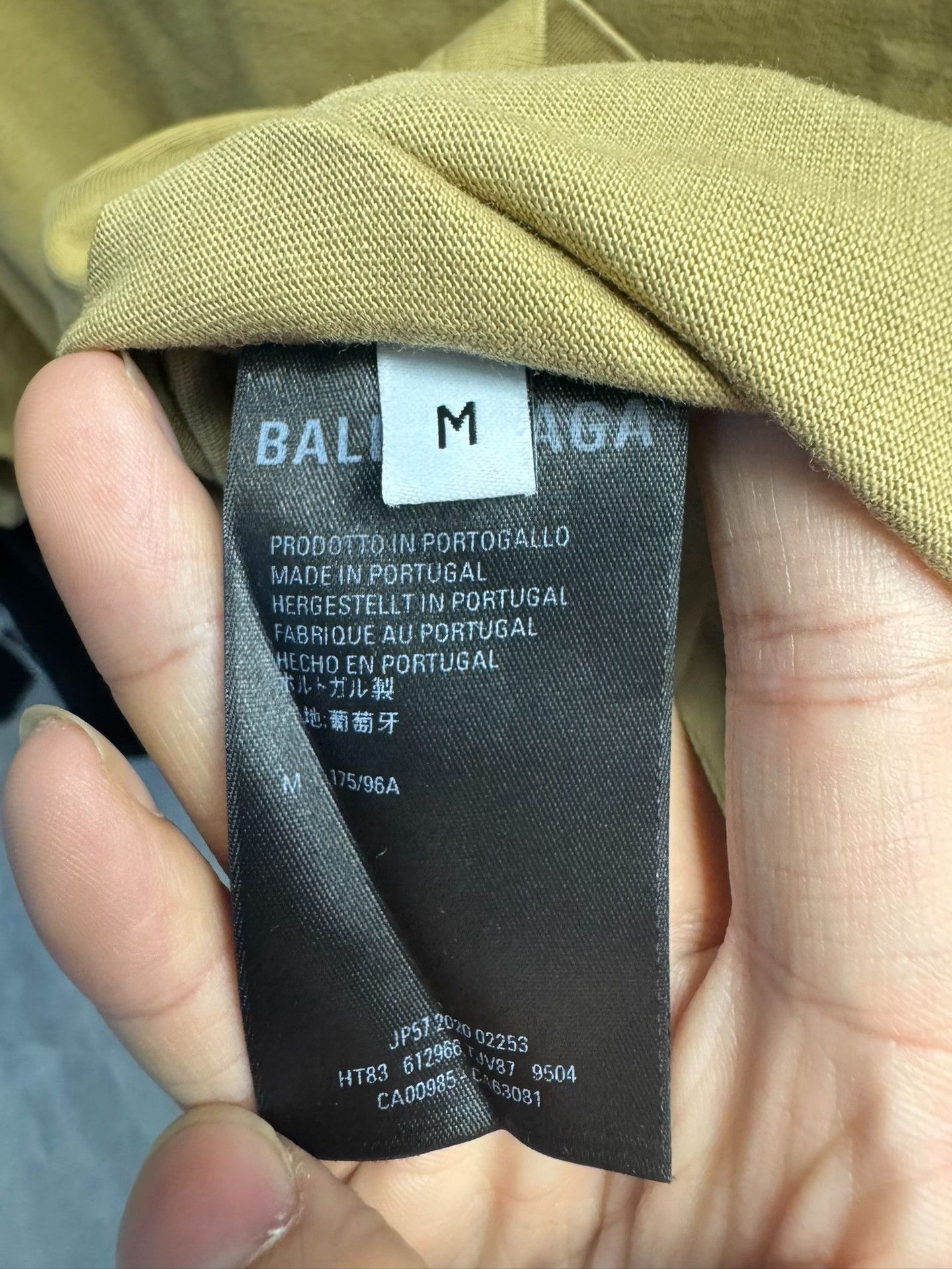 Balenciaga Balenciaga Embroidered Logo T-Shirt Size M Size US M / EU 48-50 / 2 - 6 Thumbnail