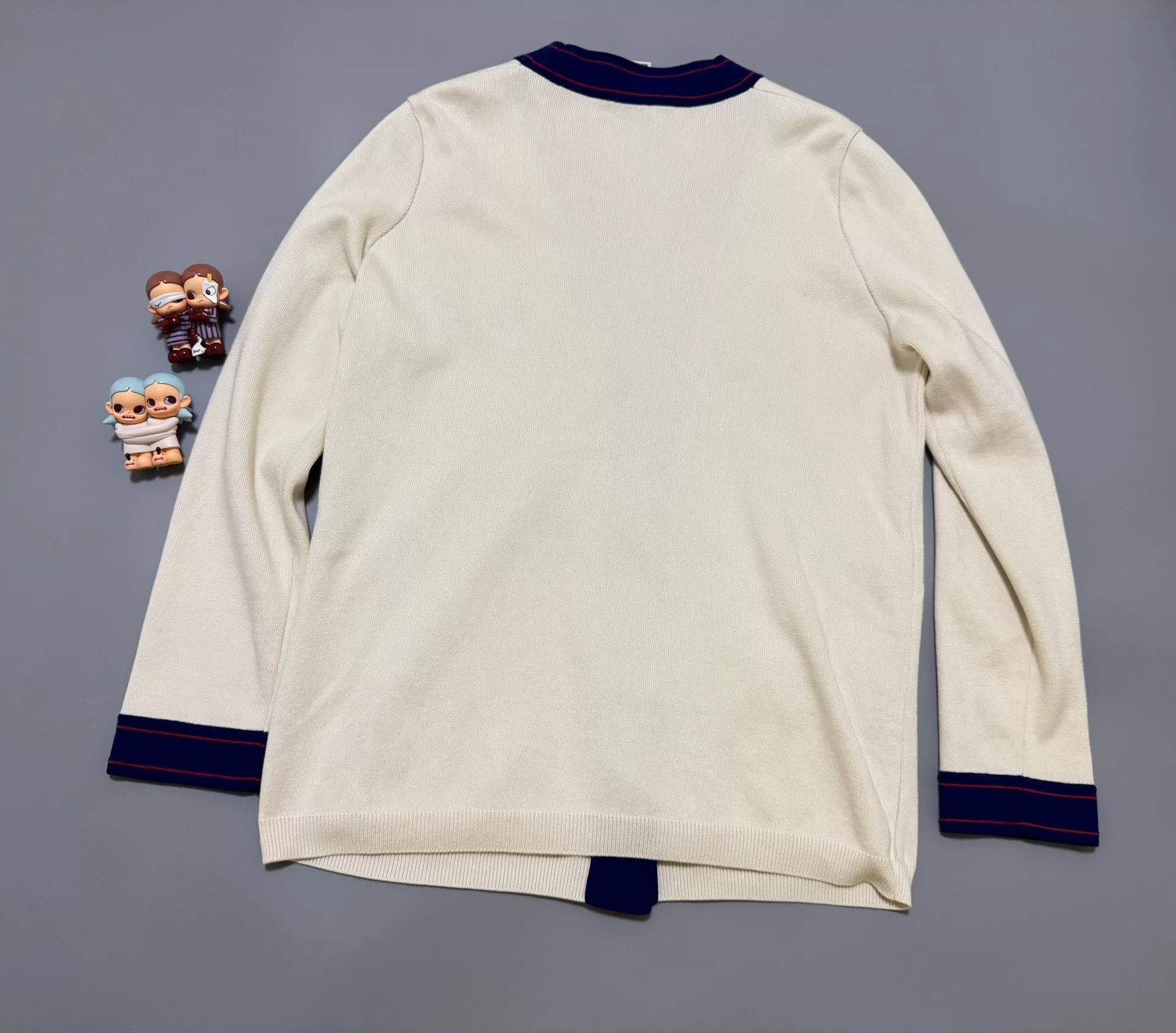 Gucci Gucci Bee Embroidered Cardigan Size M Size M / US 6-8 / IT 42-44 - 5 Thumbnail
