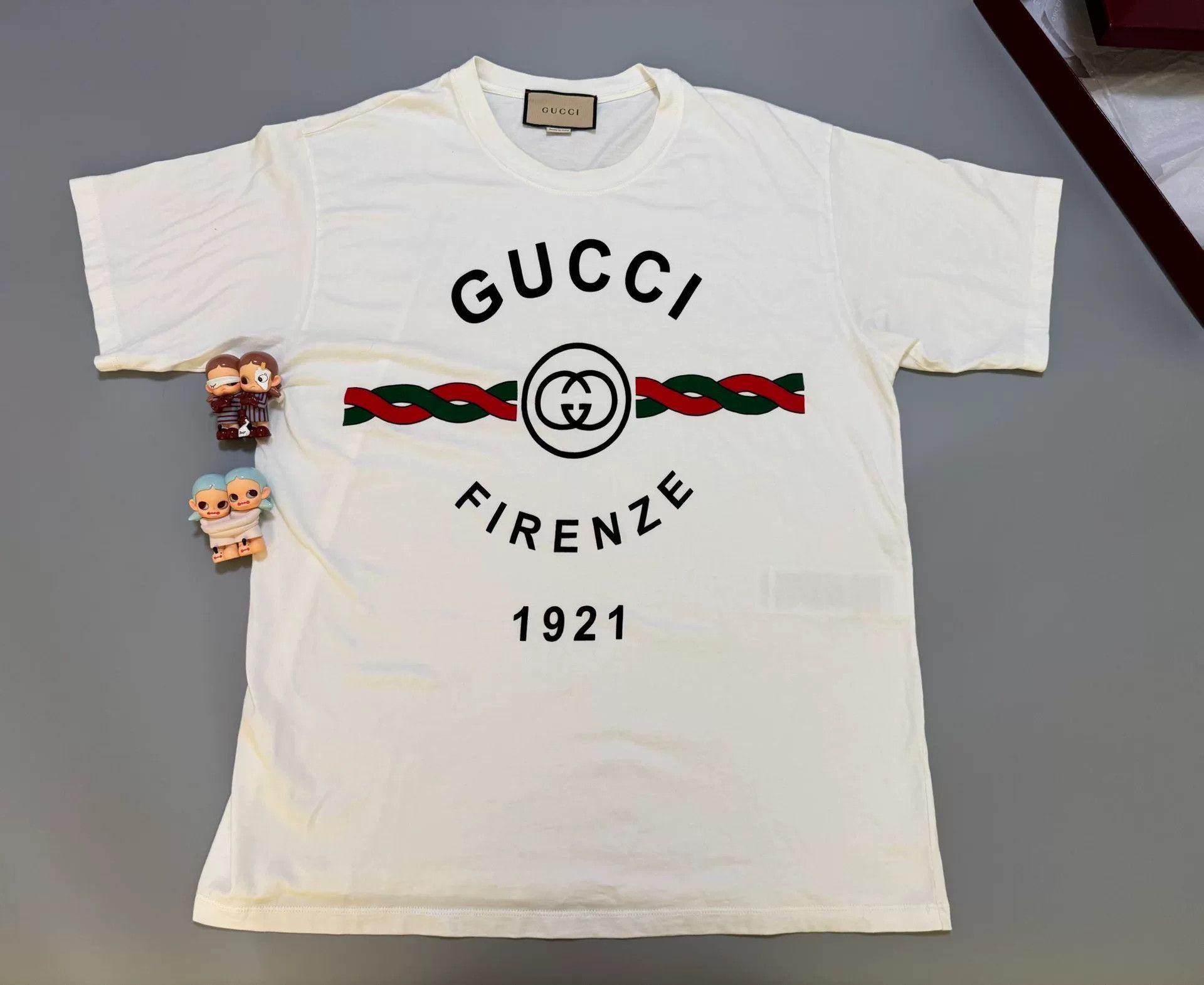Gucci Gucci Firenze Logo Short Sleeve T-Shirt Size M Size US M / EU 48-50 / 2 - 2 Thumbnail