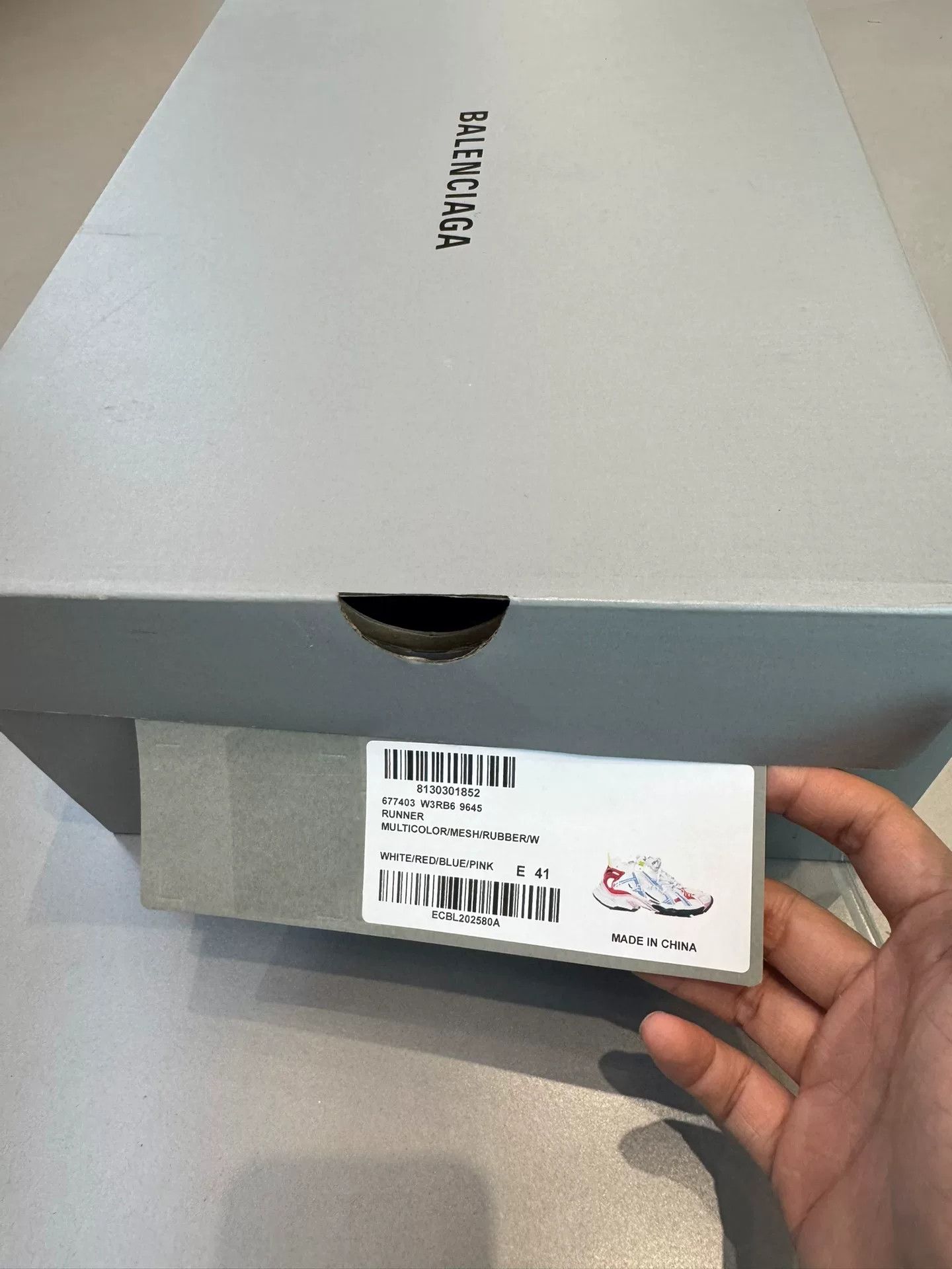 Balenciaga Balenciaga Multicolor Runner Sneakers Size 8 Size US 8 / EU 41 - 6 Thumbnail