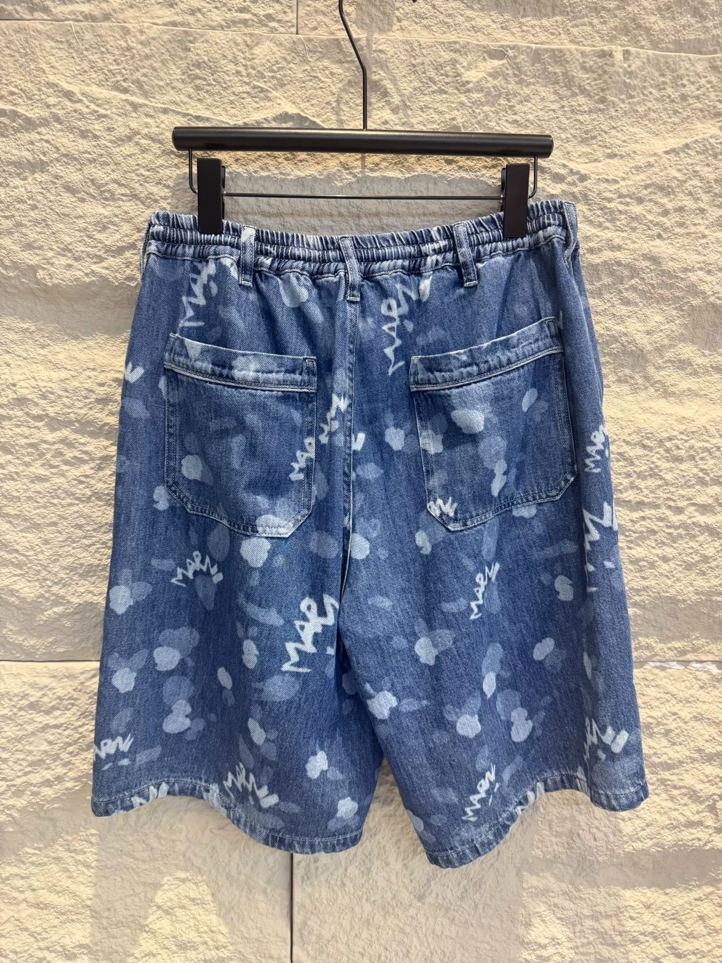 Marni Marni Printed Logo Cotton Shorts Size 33 Size US 33 - 3 Thumbnail