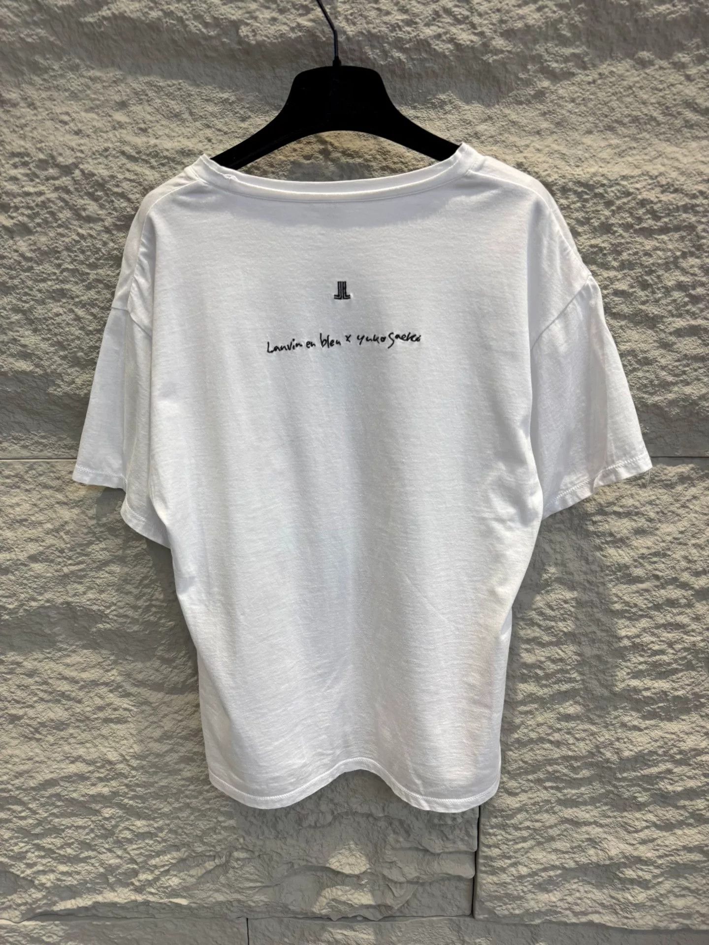 Lanvin Lanvin En Bleu Yuko Saeki Graphic T-Shirt Size 38 Size XS / US 0-2 / IT 36-38 - 3 Thumbnail