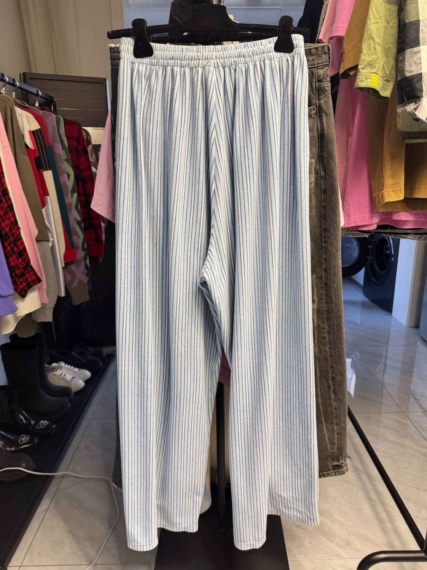 Balenciaga Balenciaga Striped Casual Pants Size S Size US 30 / EU 46 - 5 Thumbnail