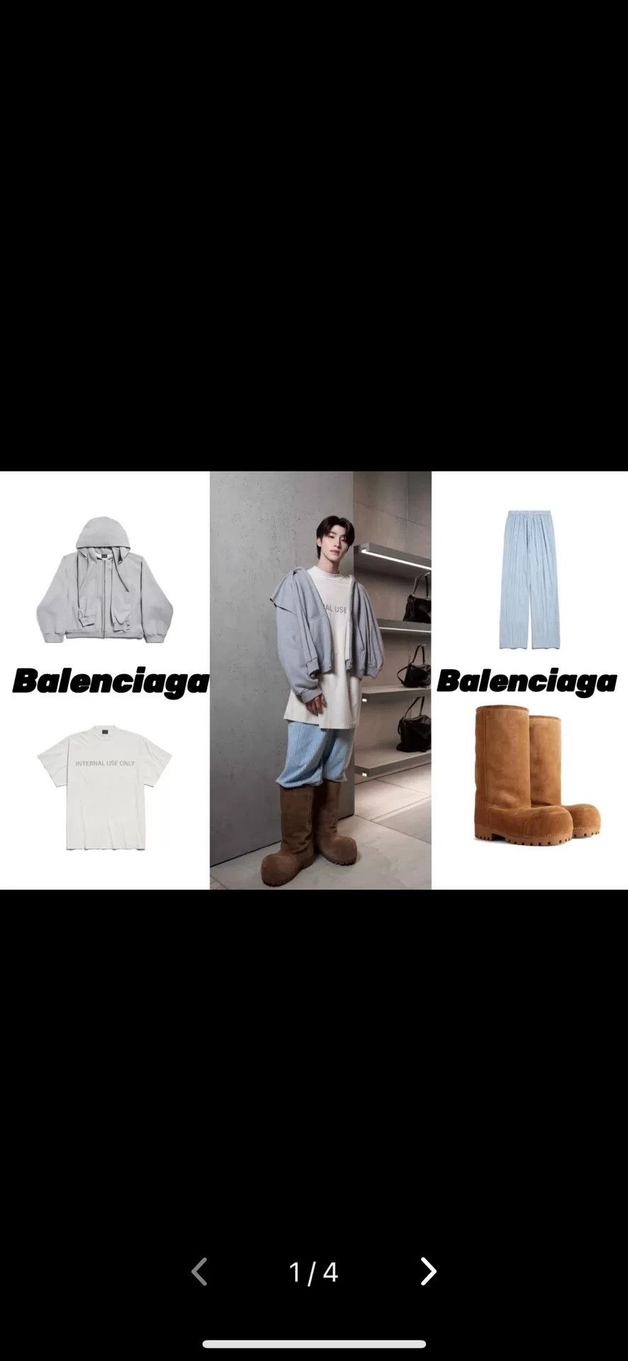Balenciaga Balenciaga Striped Casual Pants Size S Size US 30 / EU 46 - 8 Thumbnail
