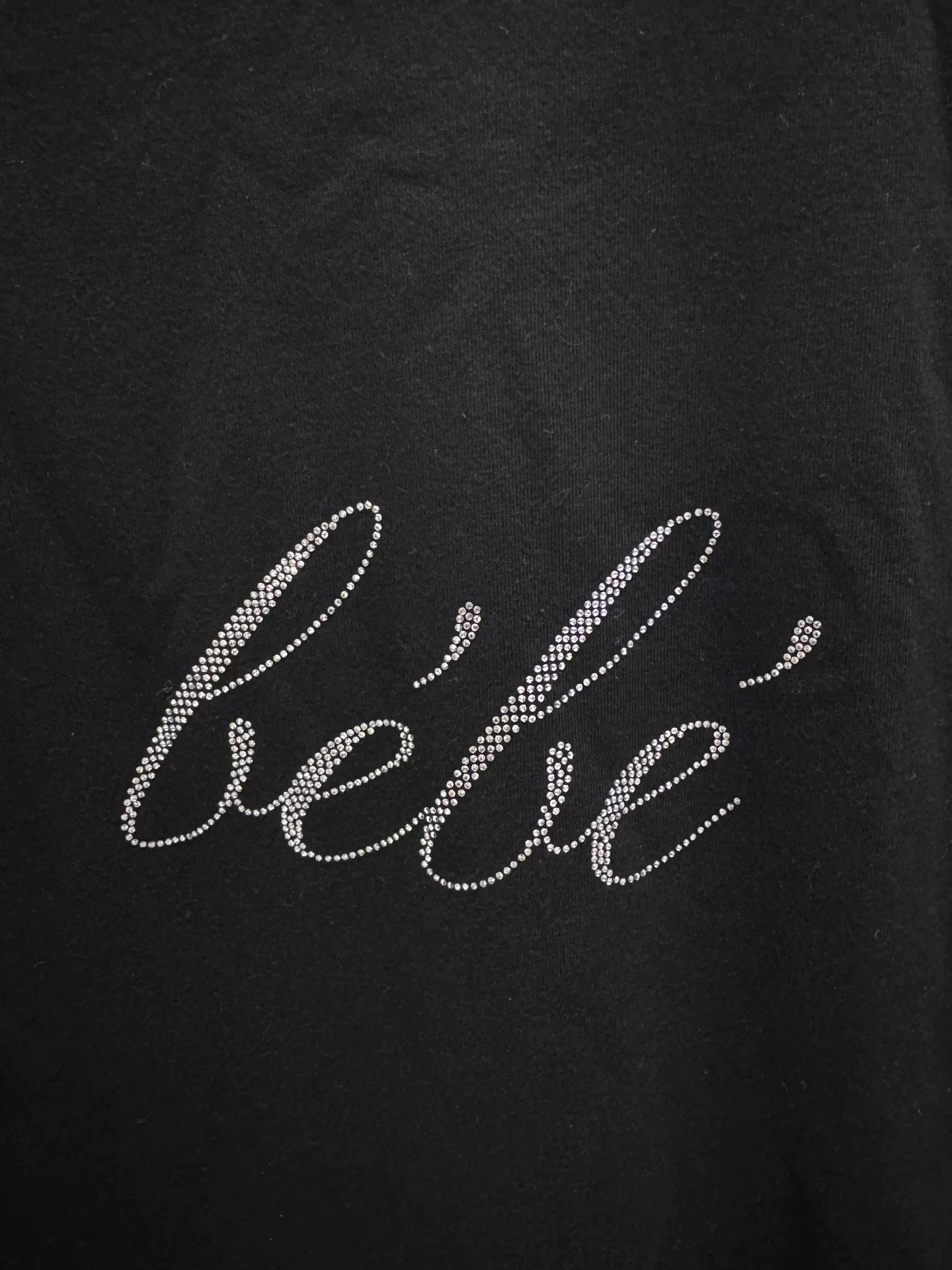 Balenciaga Balenciaga Bebe Rhinestone T-Shirt Size S Size US S / EU 44-46 / 1 - 3 Thumbnail