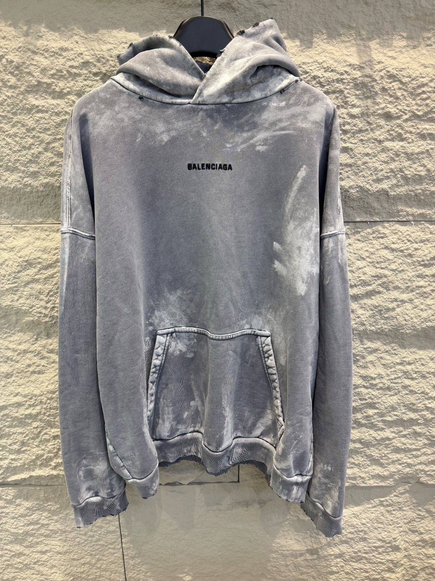 Balenciaga Balenciaga Logo Print Hoodie Size L Size US L / EU 52-54 / 3 - 2 Thumbnail