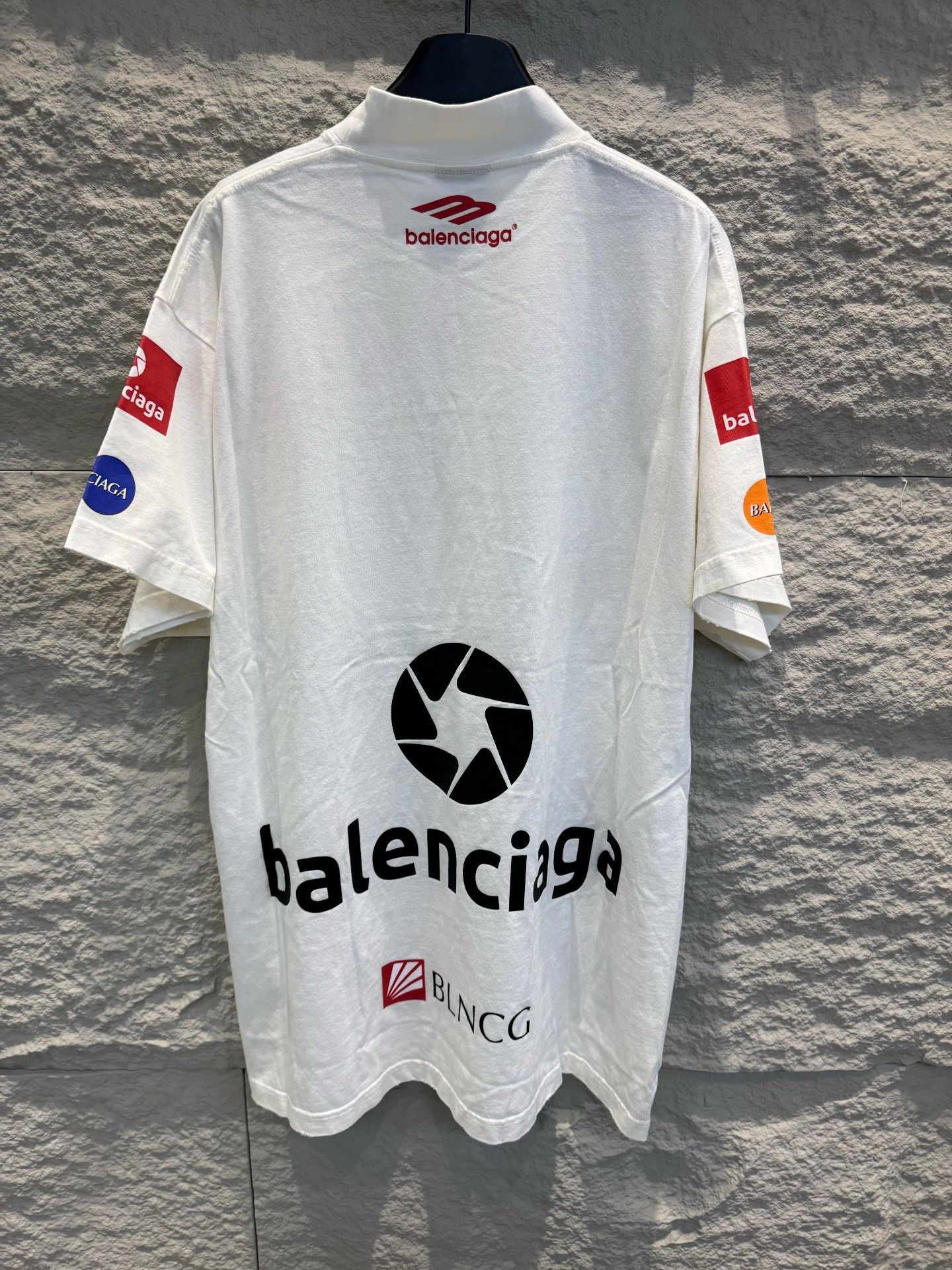 Balenciaga Balenciaga Logo Print T-Shirt Size S Size US S / EU 44-46 / 1 - 5 Thumbnail