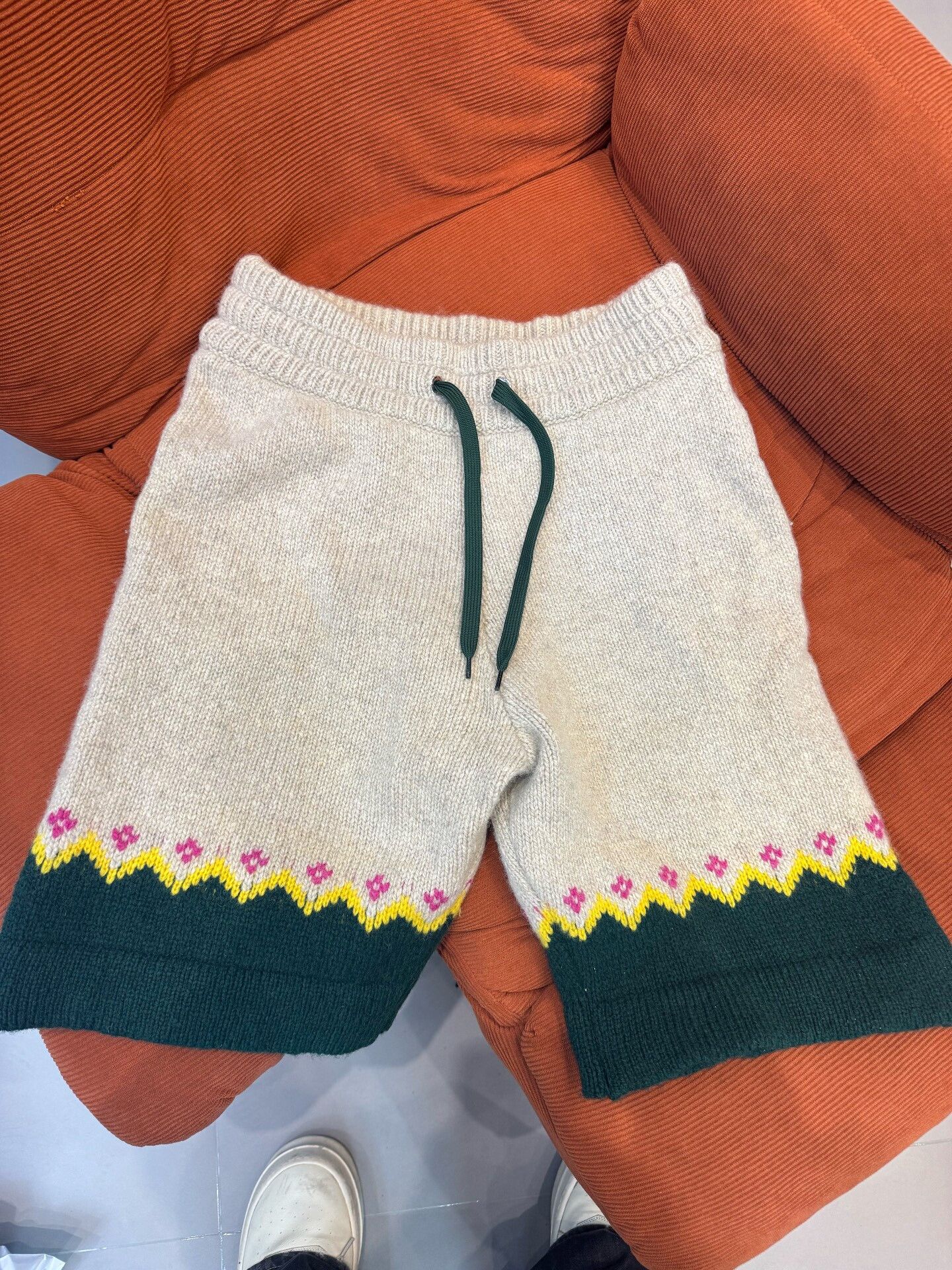 Burberry Burberry Wool Patterned Knit Shorts Size S Size US 30 / EU 46 - 2 Thumbnail