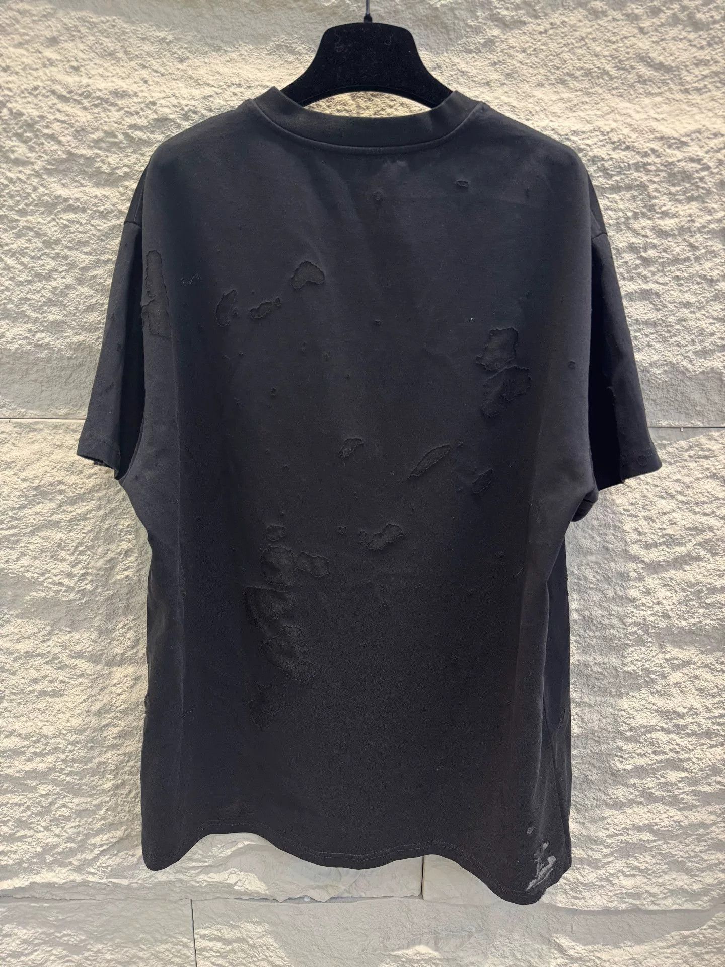 Givenchy Givenchy Logo Distressed T-Shirt Size XS Size US XS / EU 42 / 0 - 4 Thumbnail