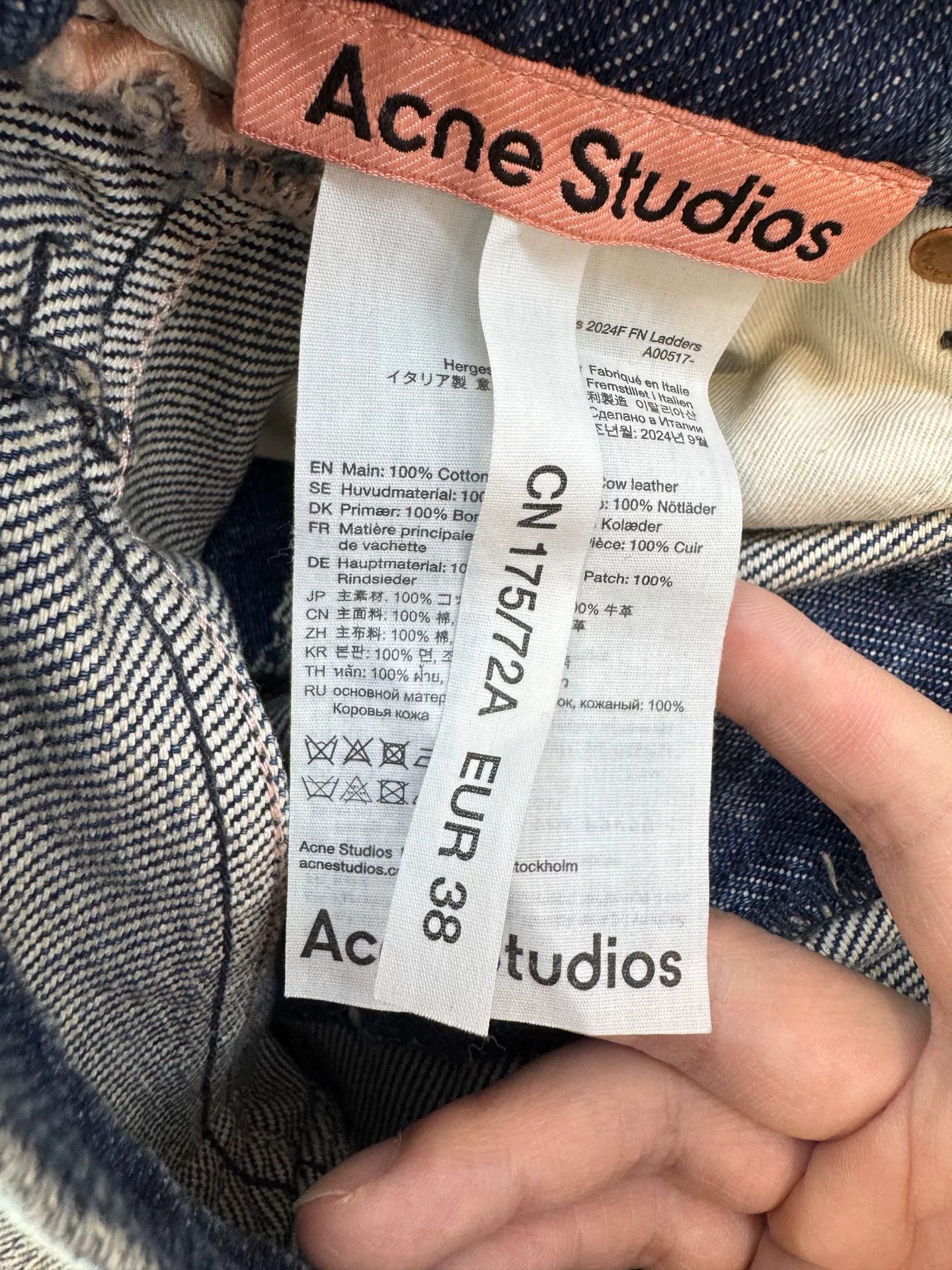 Acne Studios Acne Studios Shredded Denim Jeans FR 38 Size 27" / US 4 / IT 40 - 9 Thumbnail
