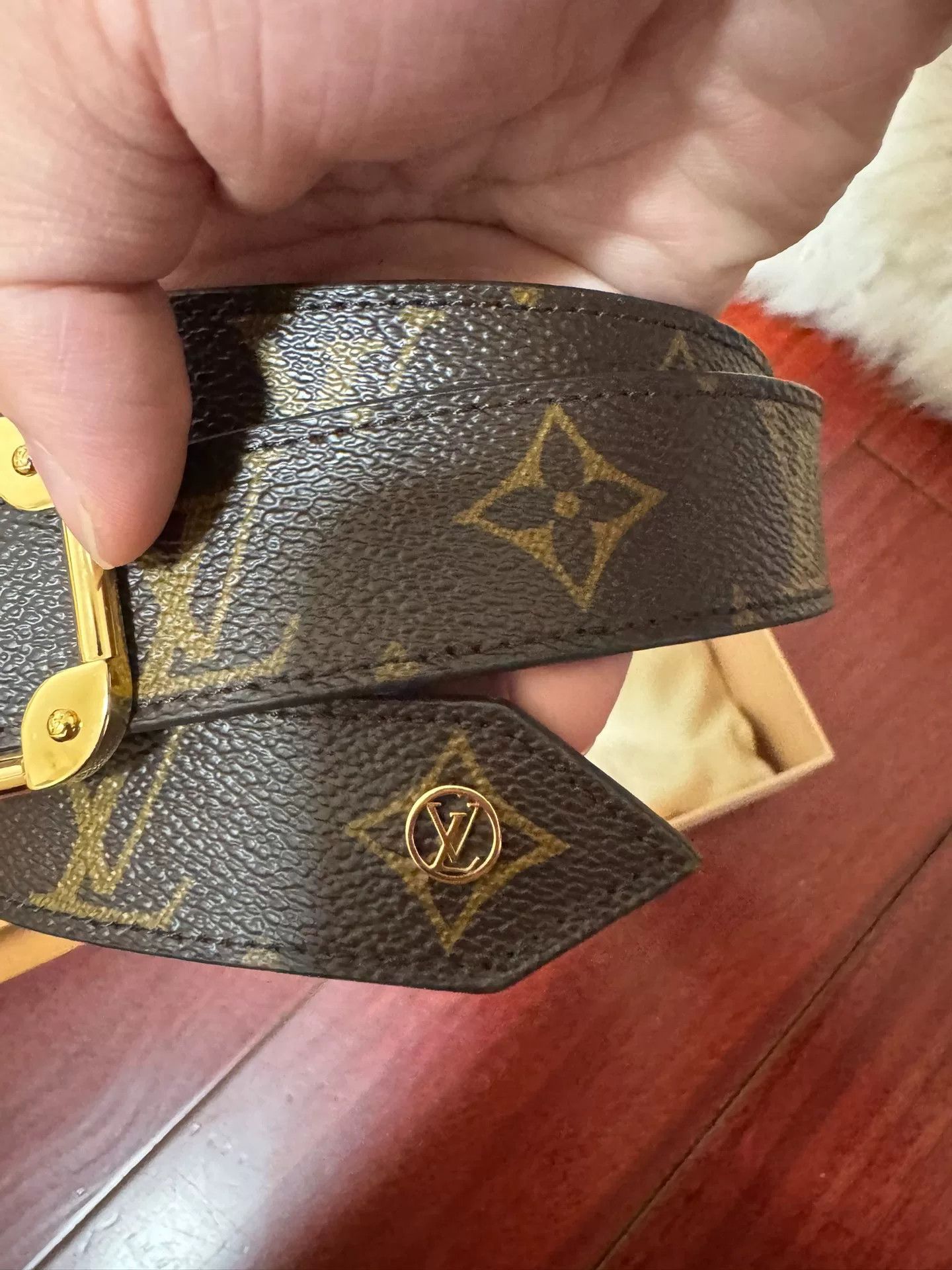 Louis Vuitton Louis Vuitton Monogram Canvas Belt 34 Size 34 - 4 Thumbnail