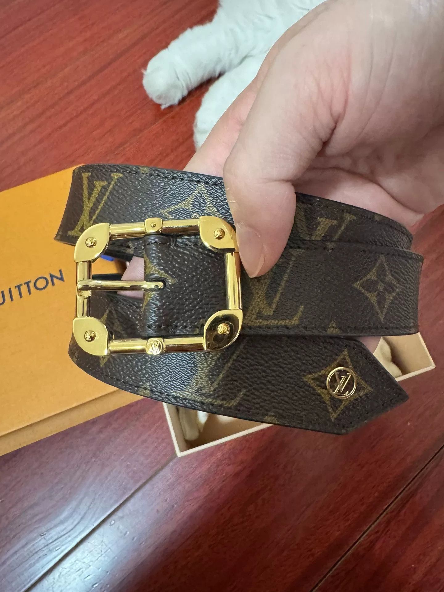 Louis Vuitton Louis Vuitton Monogram Canvas Belt 34 Size 34 - 3 Thumbnail