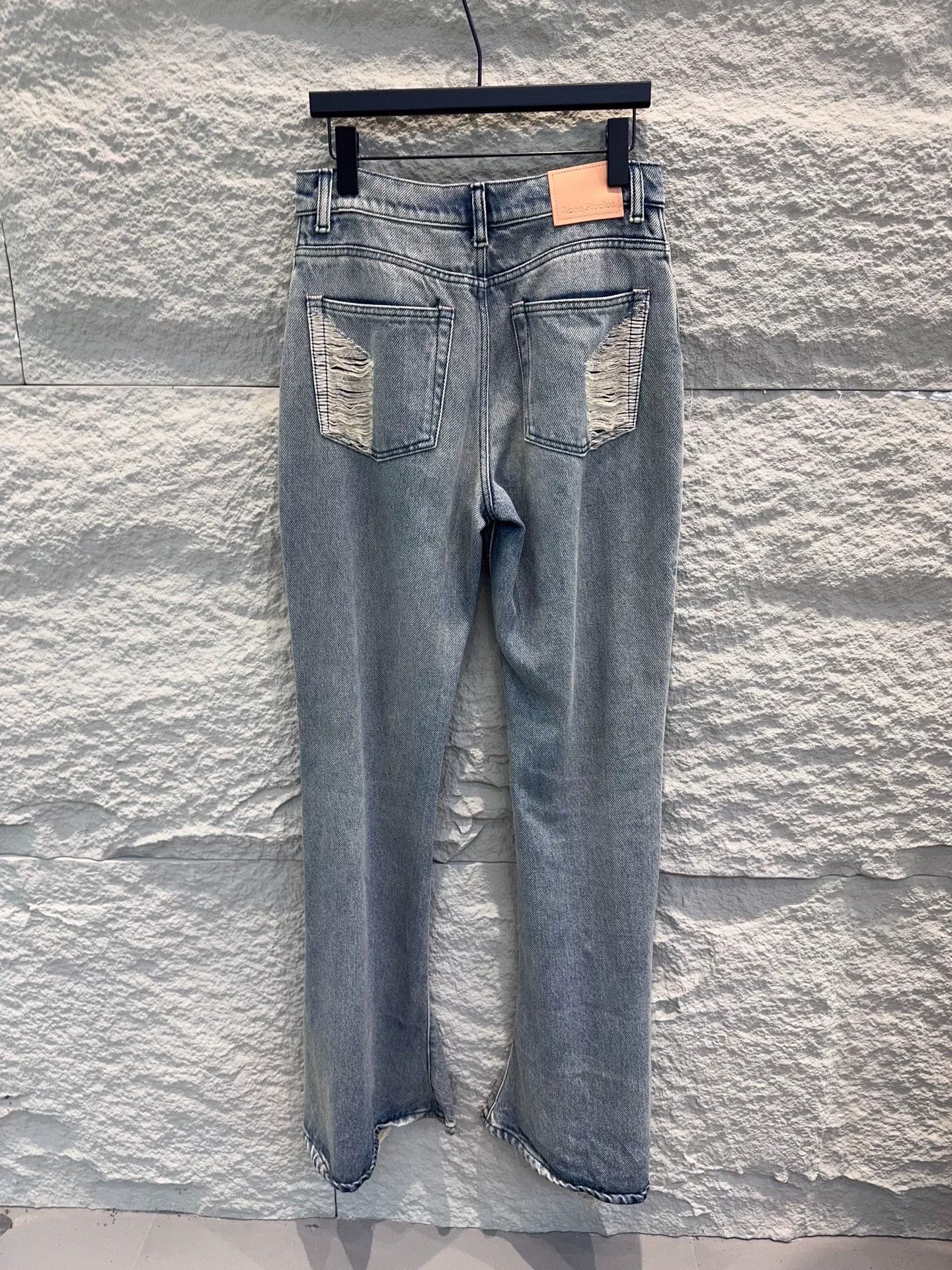 Acne Studios Acne Studios 2024F Distressed Jeans Size 38 Size 26" / US 2 / IT 38 - 3 Thumbnail