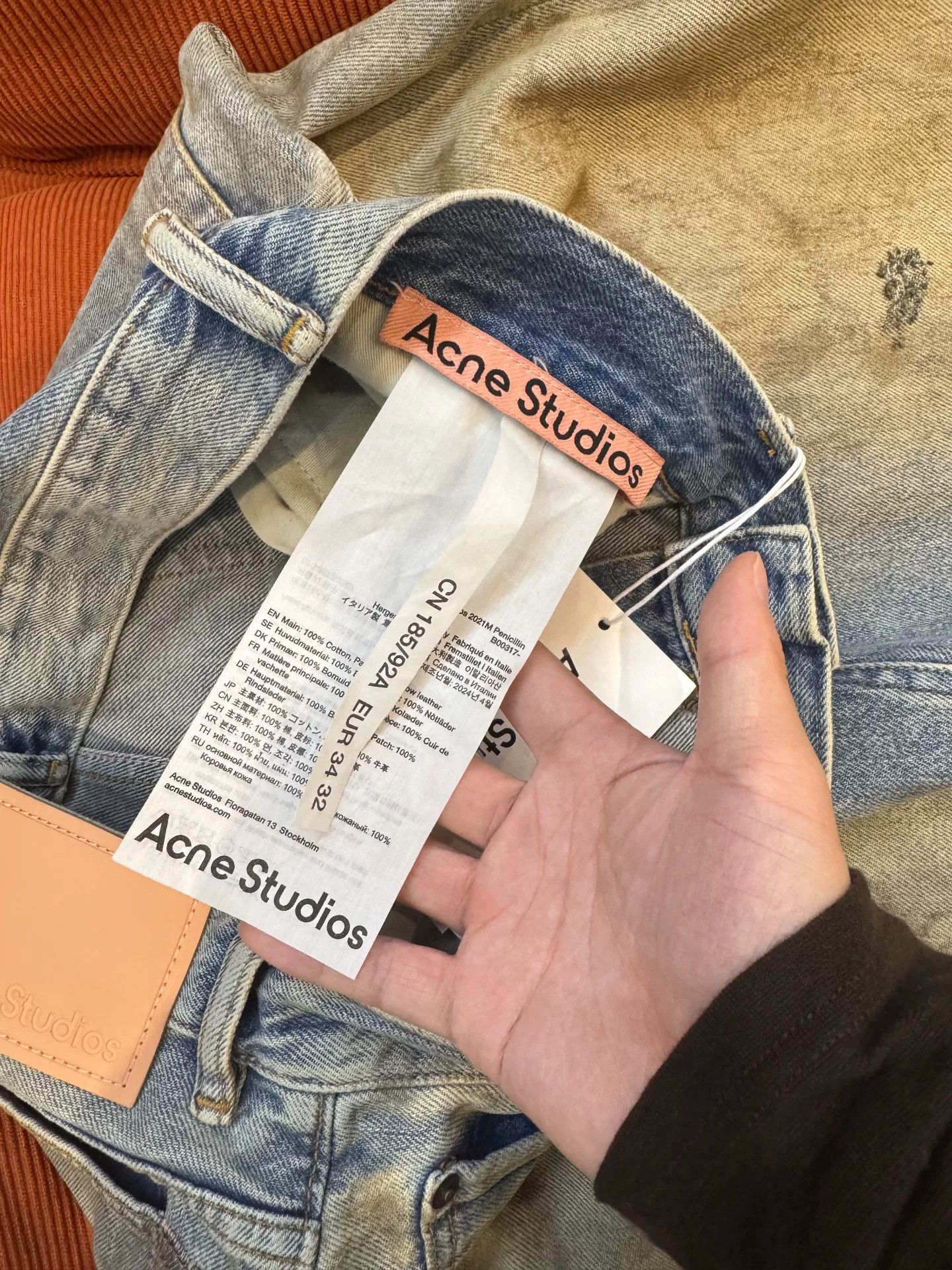 Acne Studios Acne Studios Dirty Wash Denim Jeans Size 34 Size US 34 / EU 50 - 5 Thumbnail