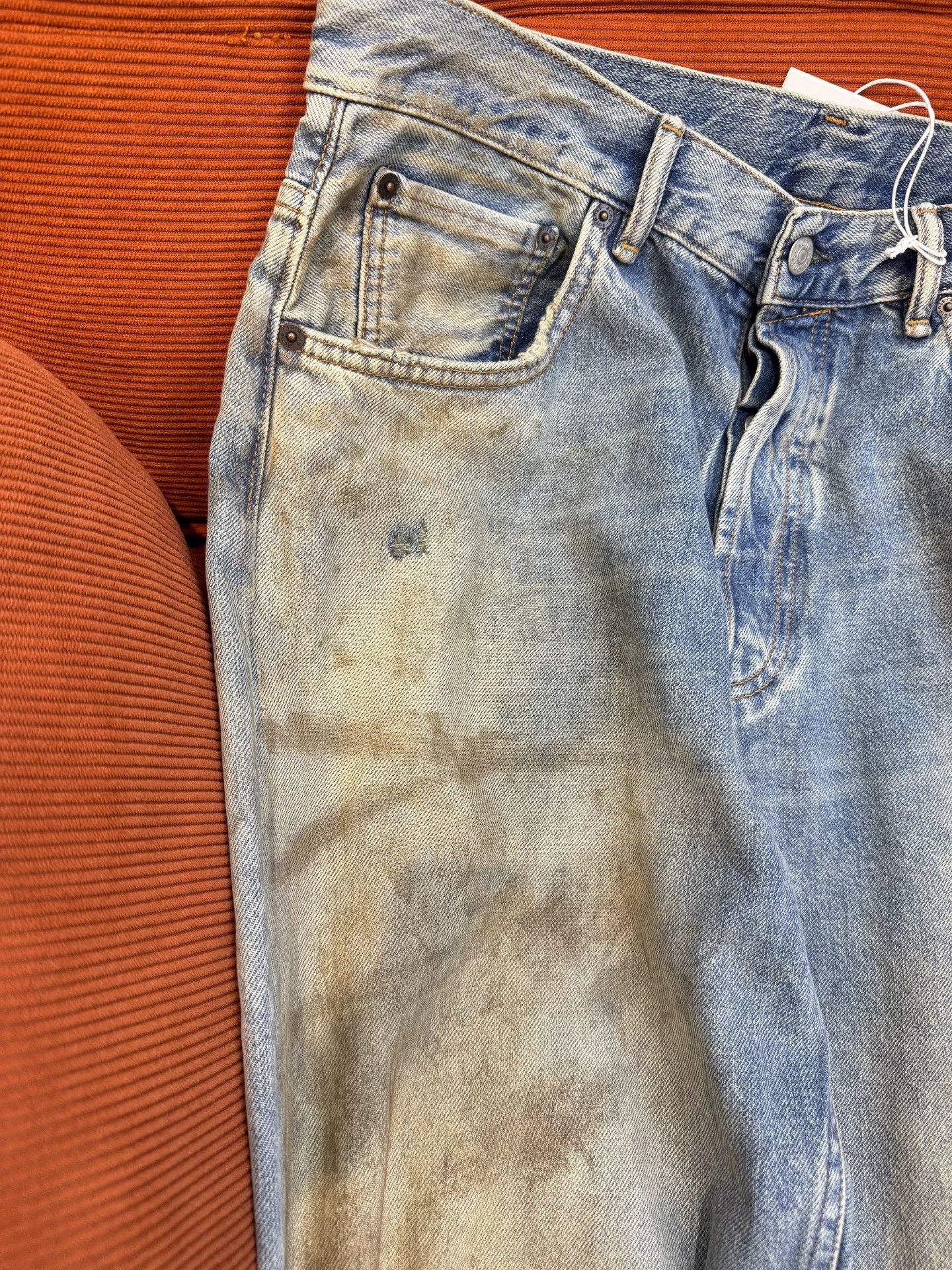 Acne Studios Acne Studios Dirty Wash Denim Jeans Size 34 Size US 34 / EU 50 - 4 Thumbnail
