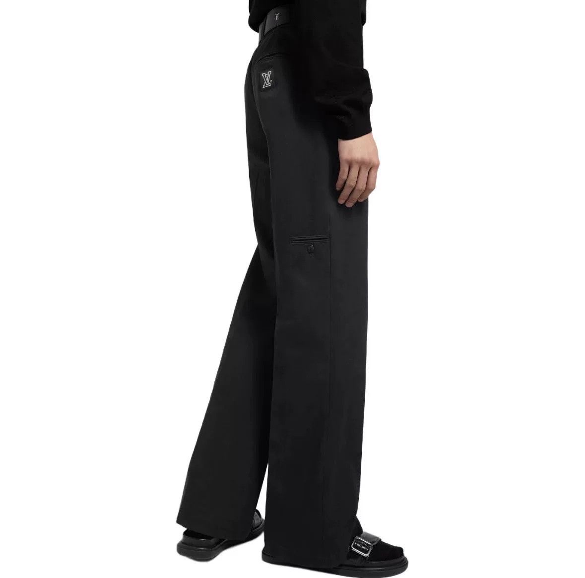 Louis Vuitton Louis Vuitton Script Logo Flared Pants US 30 Size US 30 / EU 46 - 10 Thumbnail