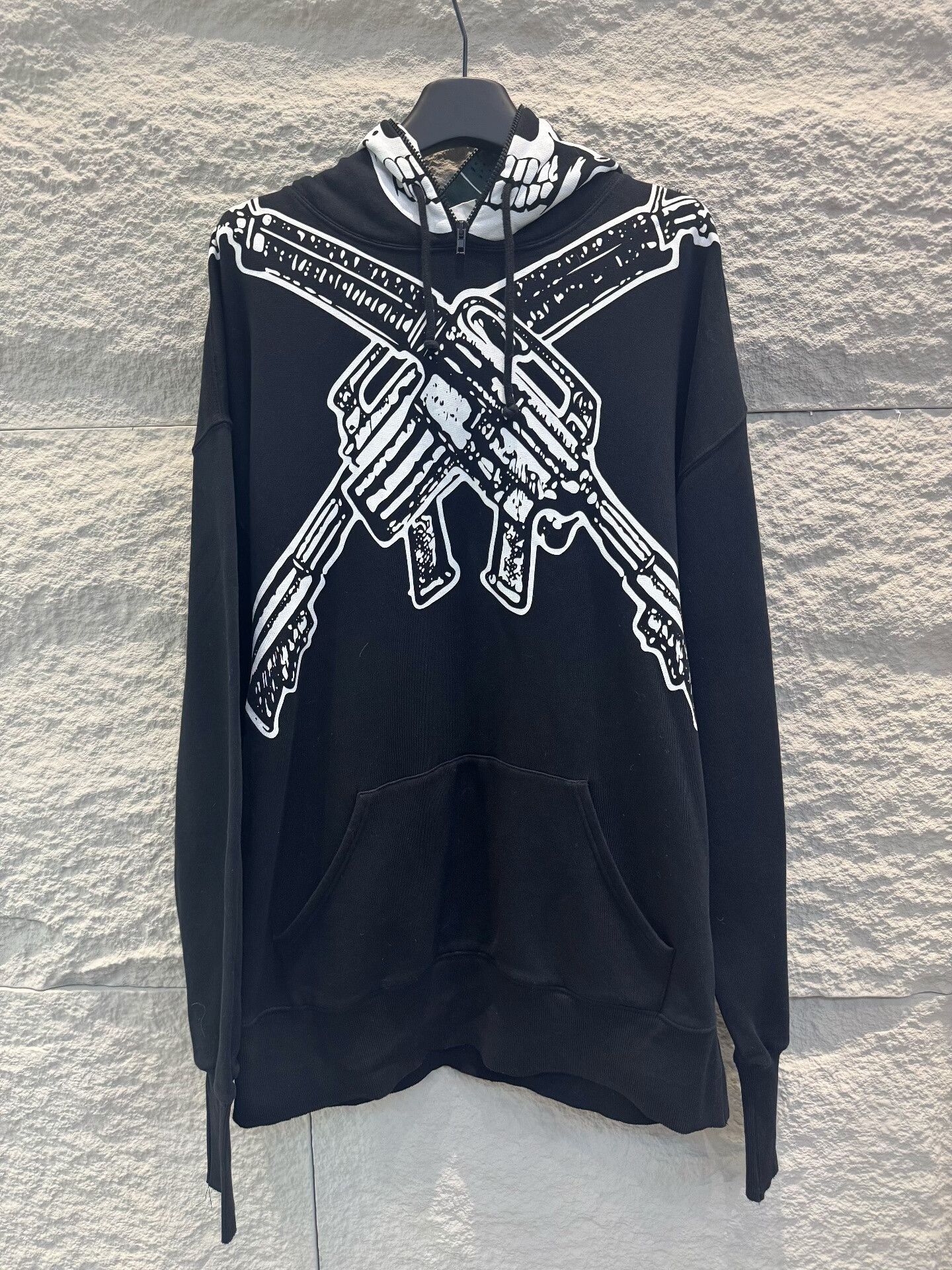 Vetements Vetements Skull Zip-Up Hoodie Size M Size US M / EU 48-50 / 2 - 2 Thumbnail
