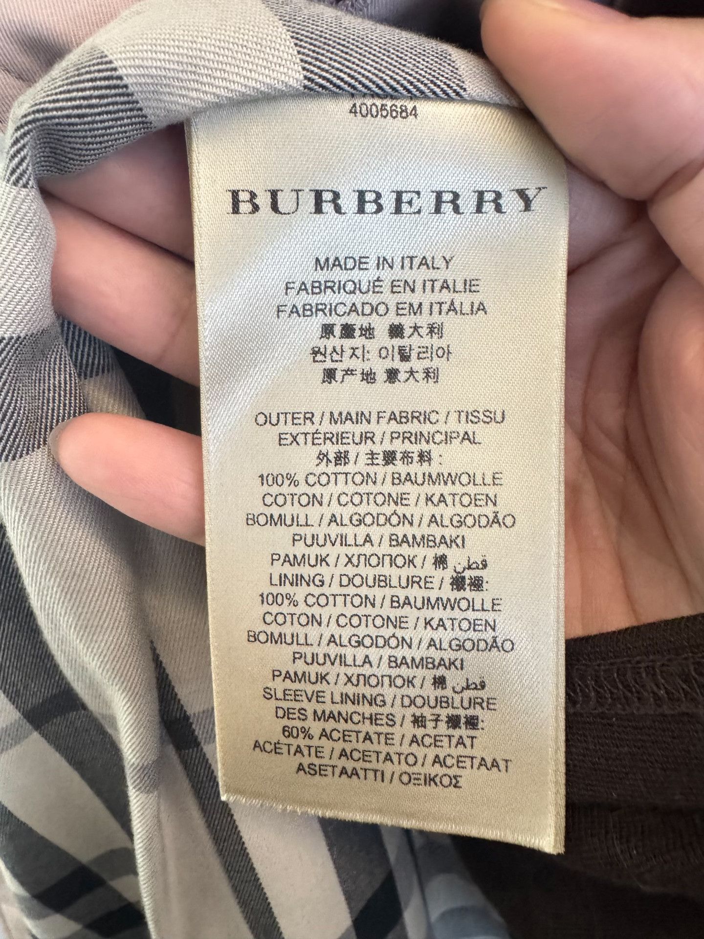 Burberry Burberry Pink Trench Coat Size IT 38 Size XS / US 0-2 / IT 36-38 - 7 Thumbnail